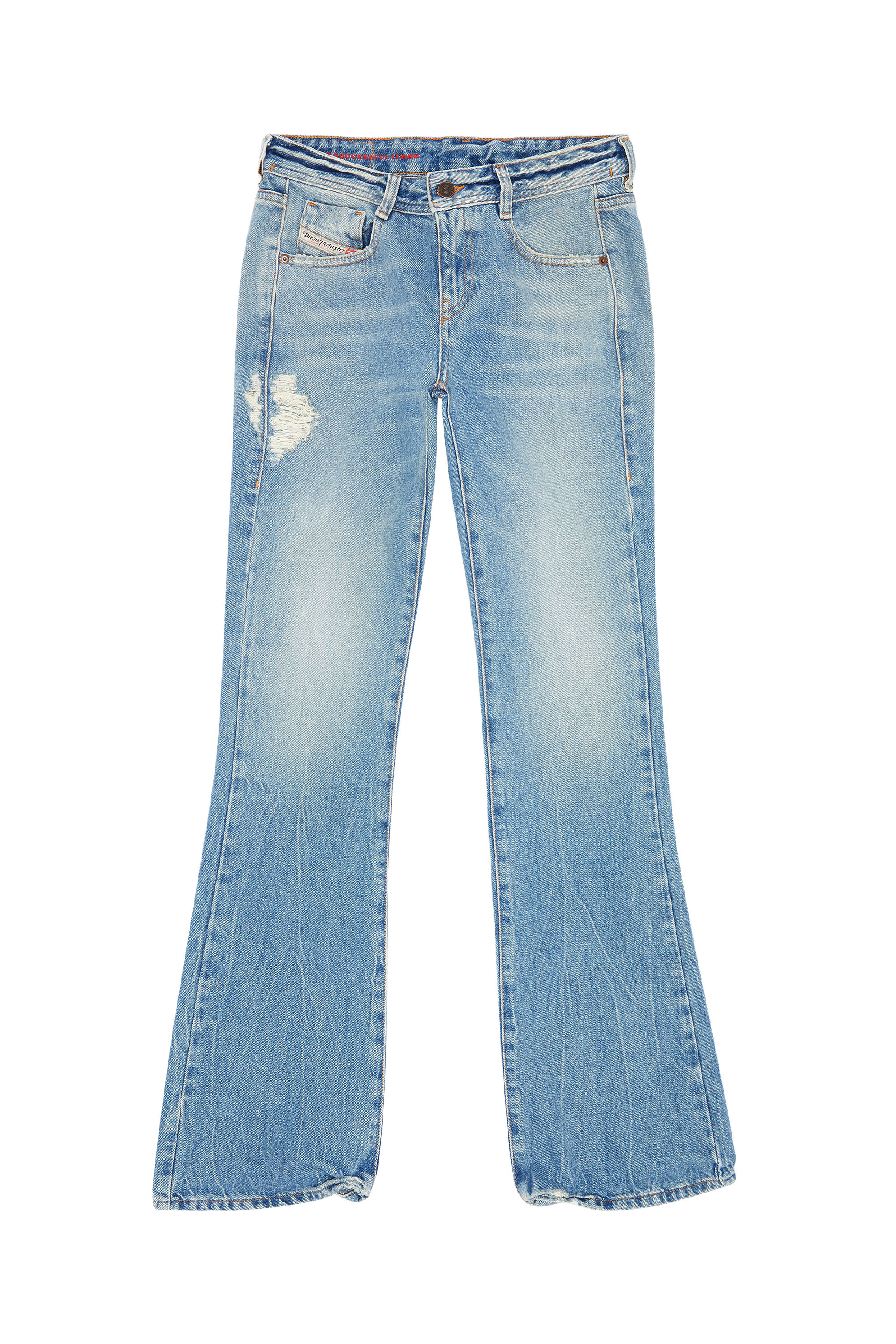 Diesel - 1969 D-EBBEY 09D98 Bootcut and Flare Jeans, ミディアムブルー - Image 1