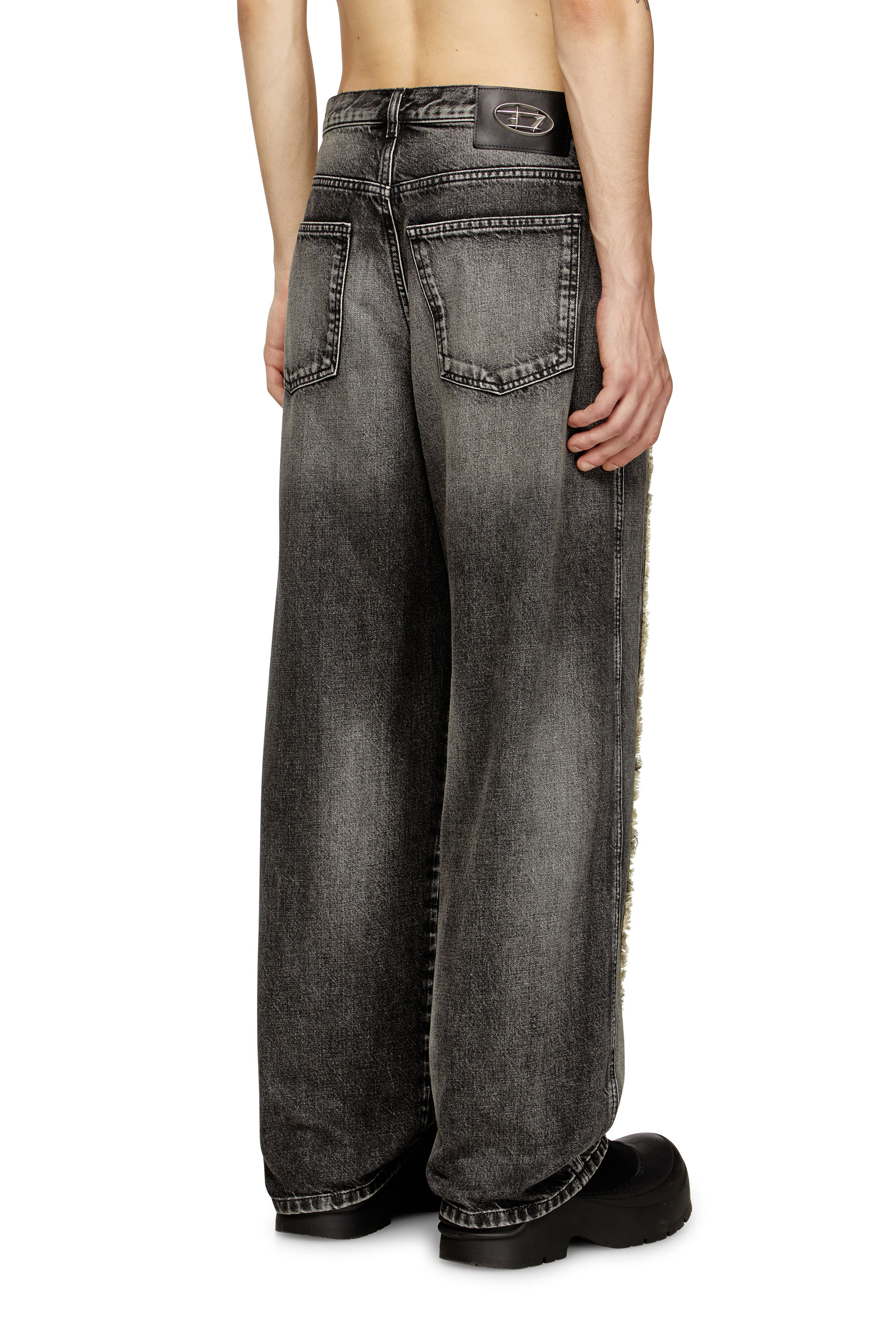 Diesel - Unisex's Straight Jeans D-ThugClub 0BEBT, ブラック/ダークグレー - 5