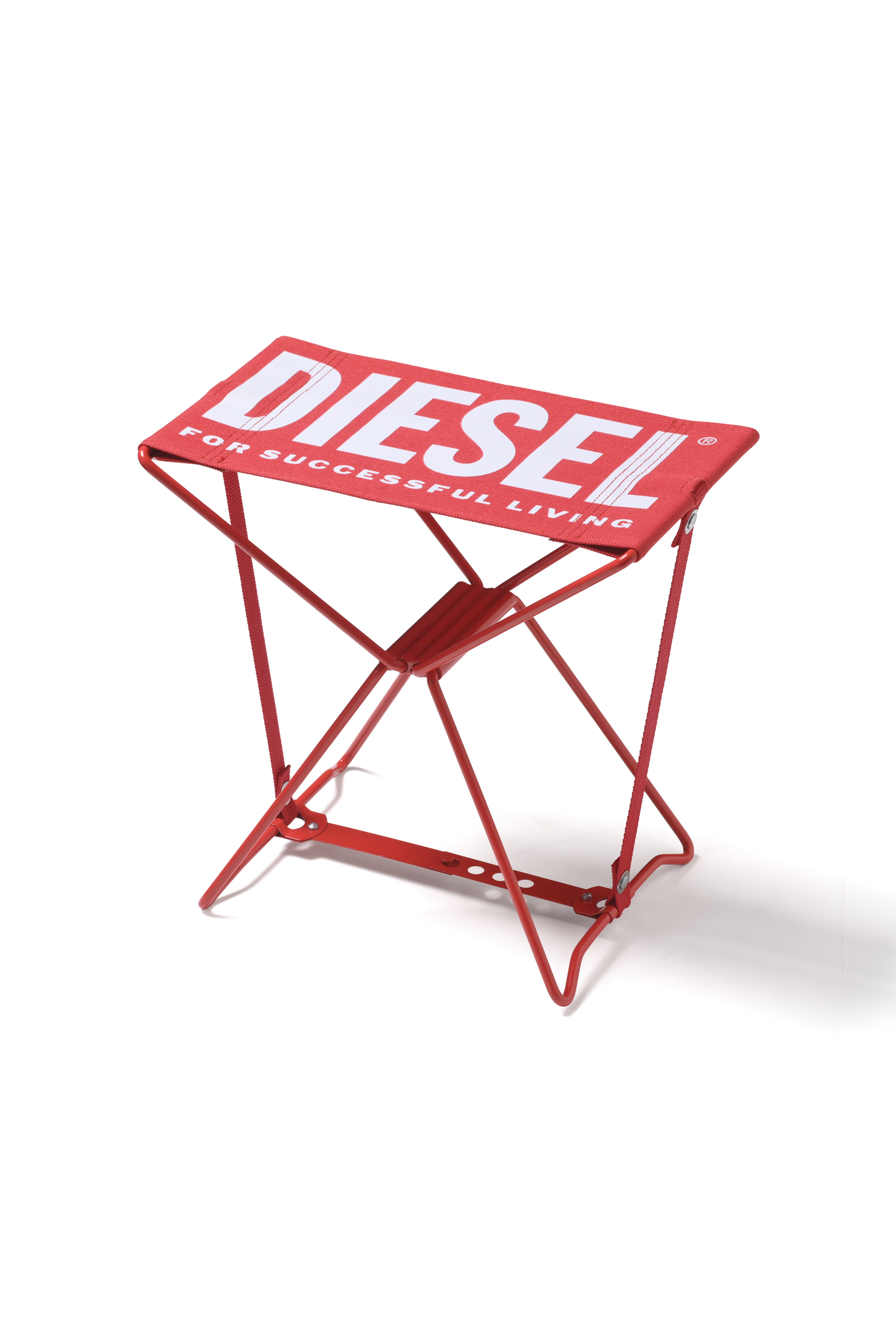 Diesel - FOLDING MINI CHAIR, Unisex's FOLDING MINI CHAIR in レッド - 1