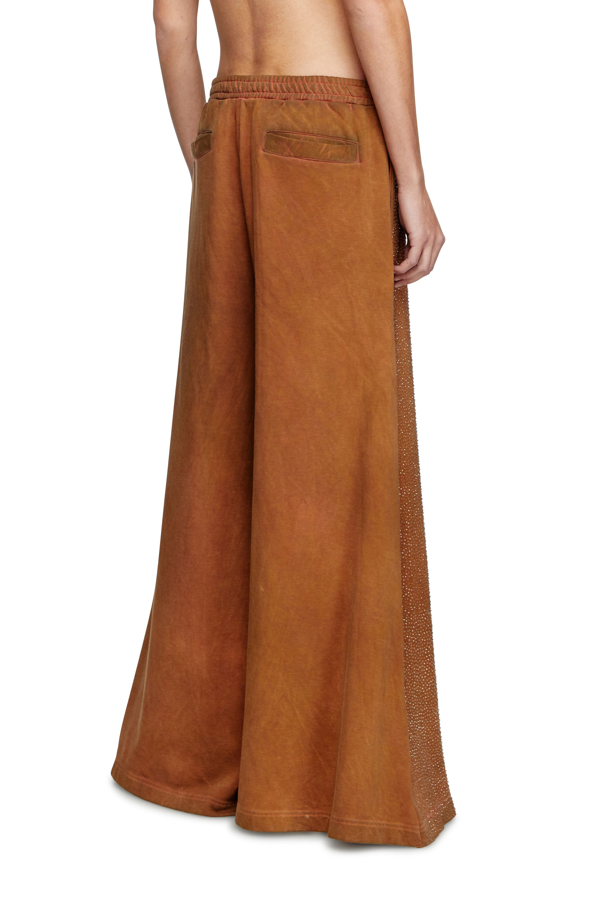 Diesel - P-DAM-LUX-DD, Unisex's スウェットパンツ in ブラウン - 4