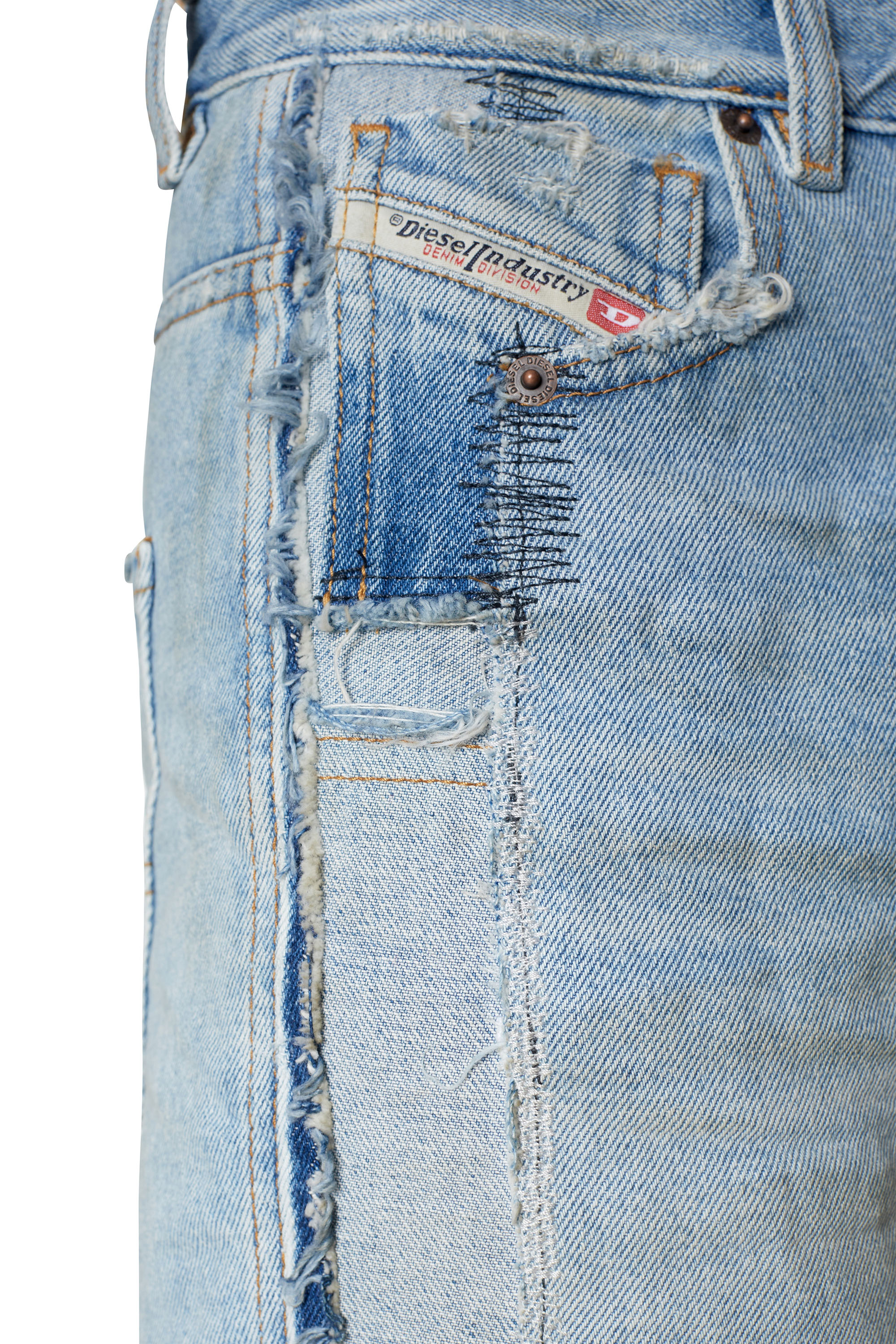 Diesel - Straight Jeans 1956 D-Tulip 09E24, ミディアムブルー - Image 3