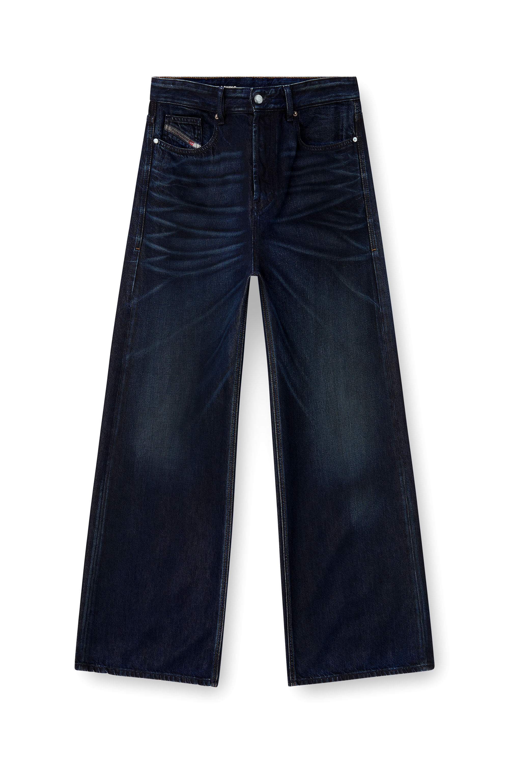 Diesel - Male's Relaxed Jeans D-Rise 09N21, ダークブルー - 2