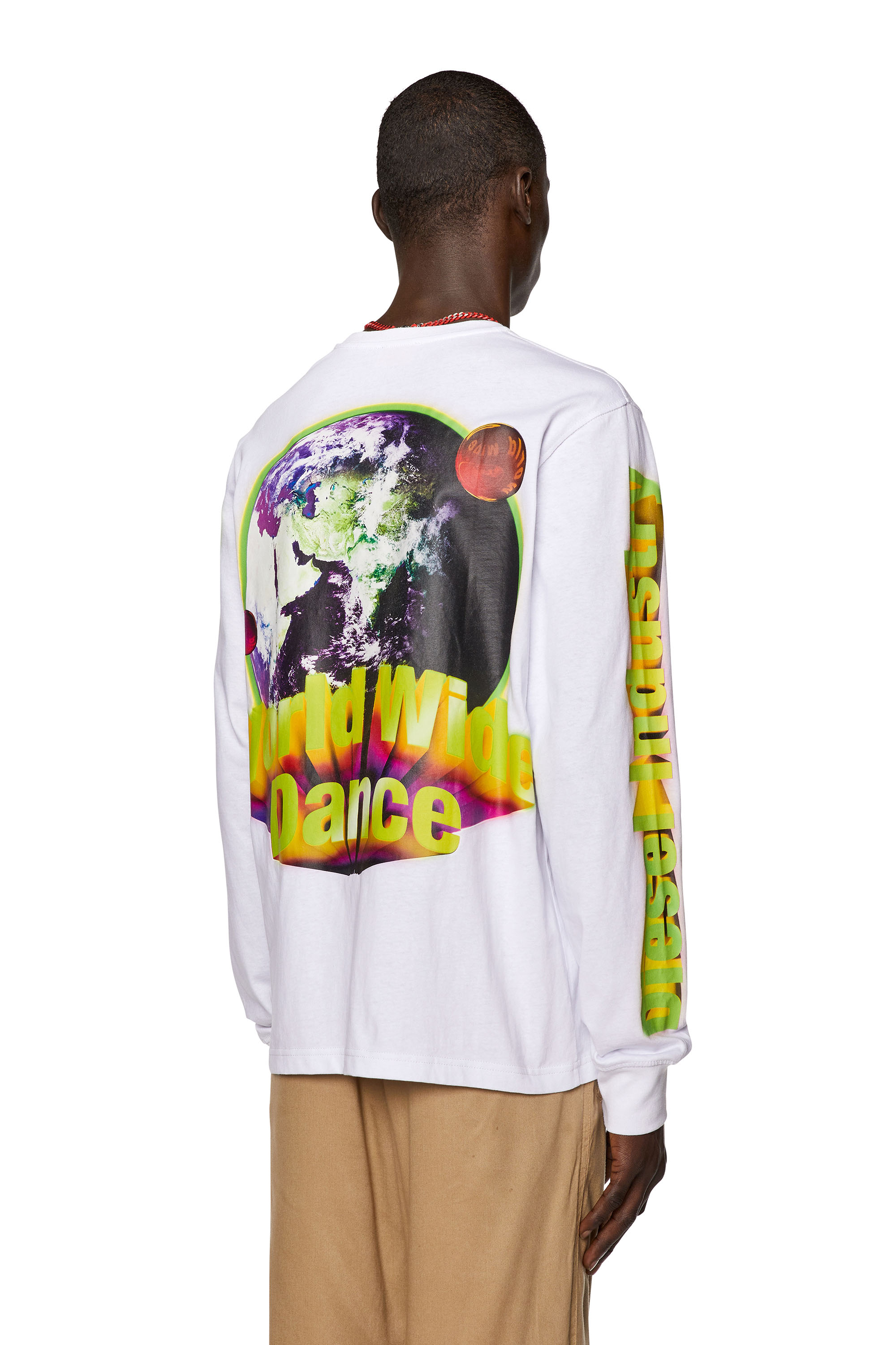 Diesel - T-JUST-LS-L1, ホワイト - Image 2