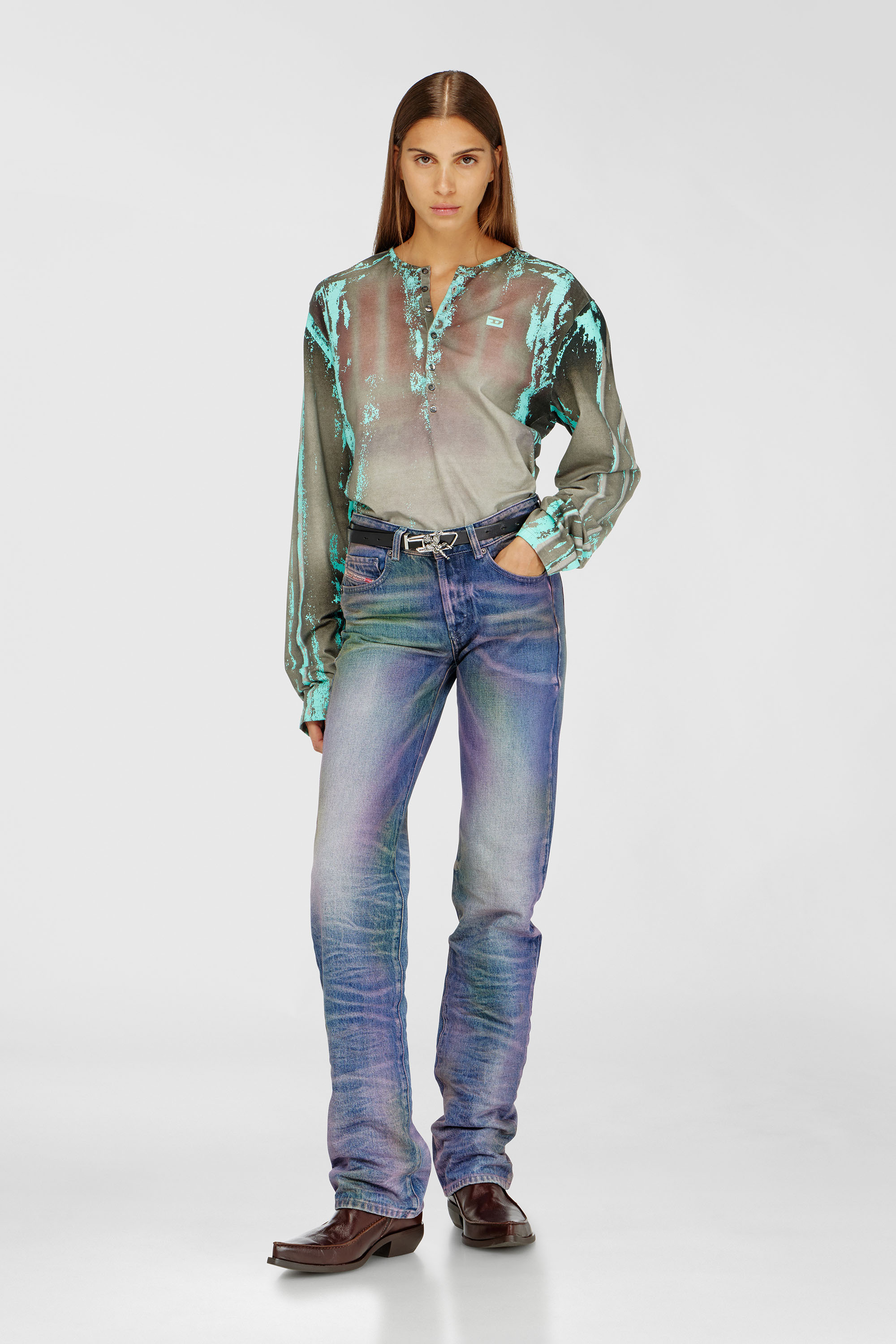 Diesel - Female's Regular Jeans D-Lie 007FW, null - 2