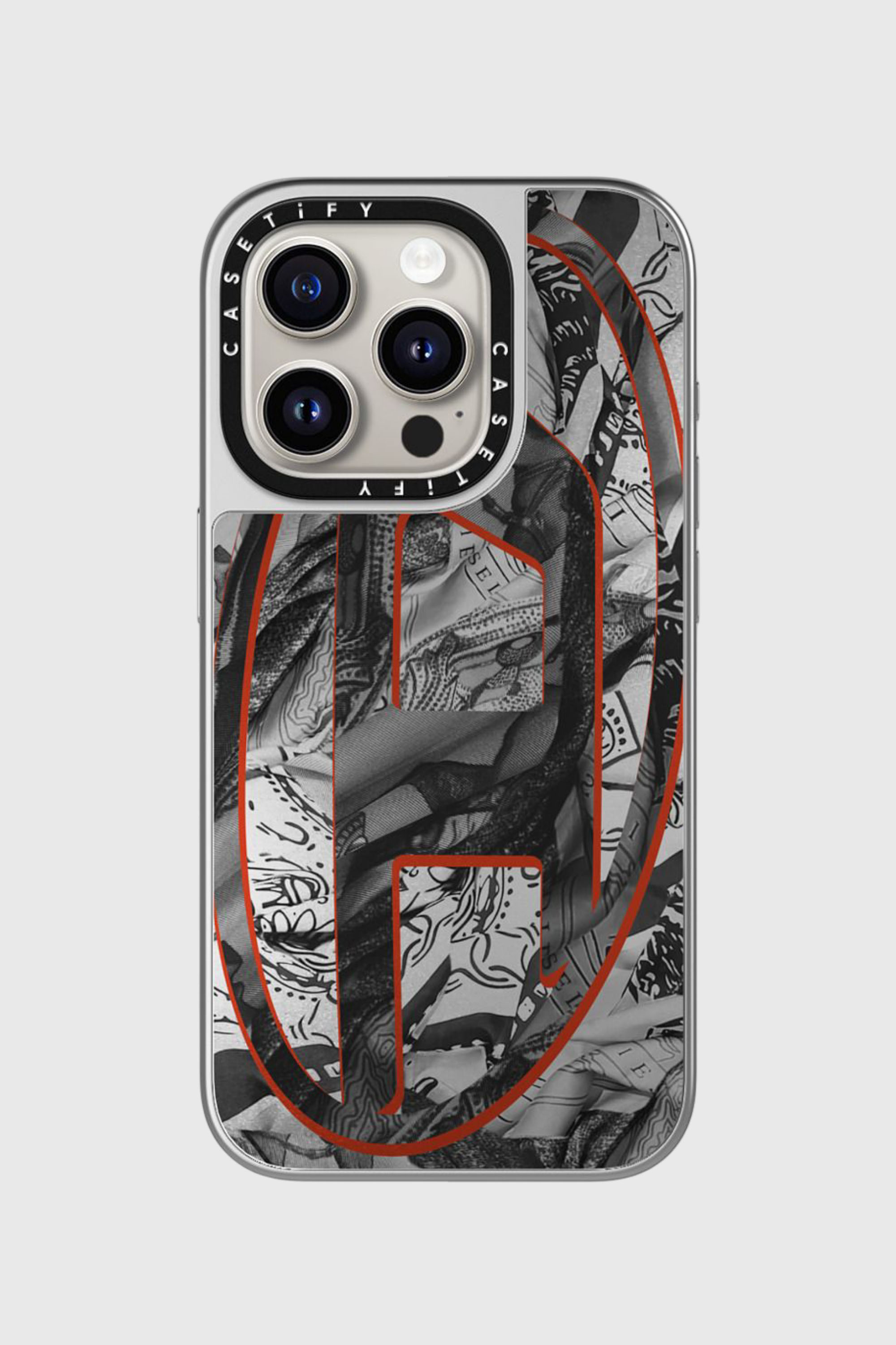 Diesel - 60336 CASETIFY MOULDED CASE, Unisex's IPHONE 15 PRO in マルチカラー/ブロック - 4