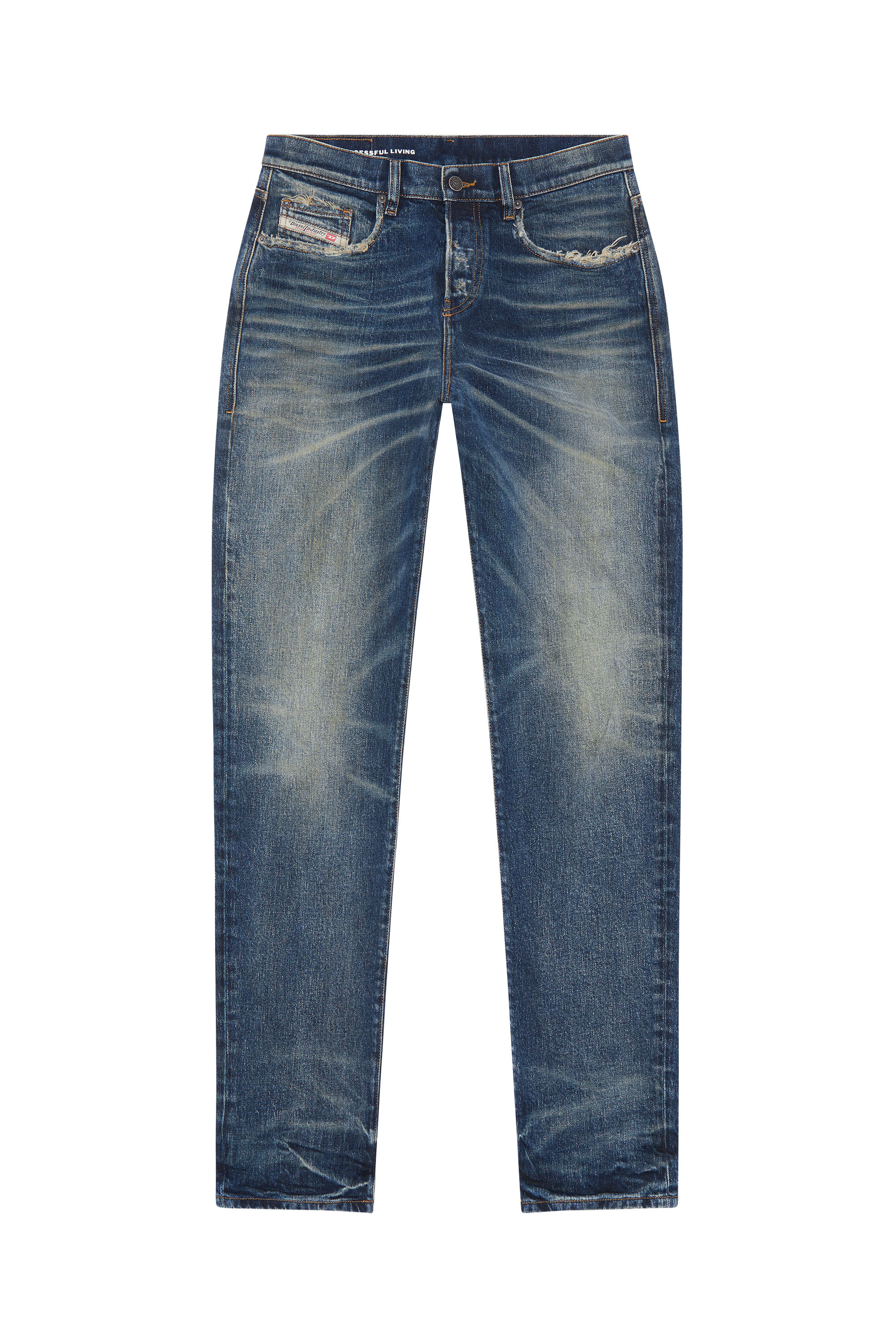 Diesel - Straight Jeans 2020 D-Viker 007Q9, ダークブルー - Image 5