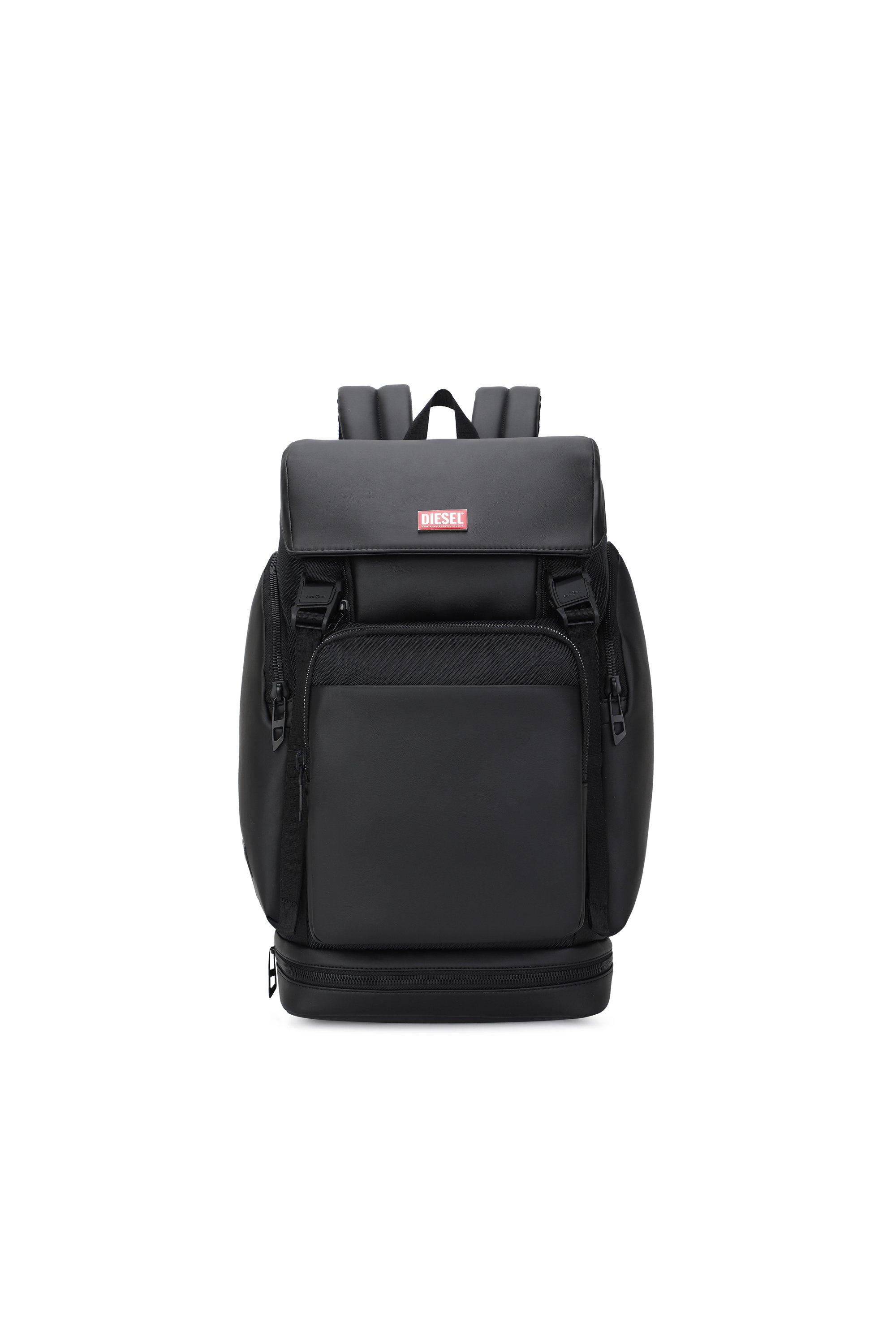Diesel - DIESEL CARBON FIBER BACKPACK-BLACK  DSB0, Unisex's Functional business backpack in ブラック - 1