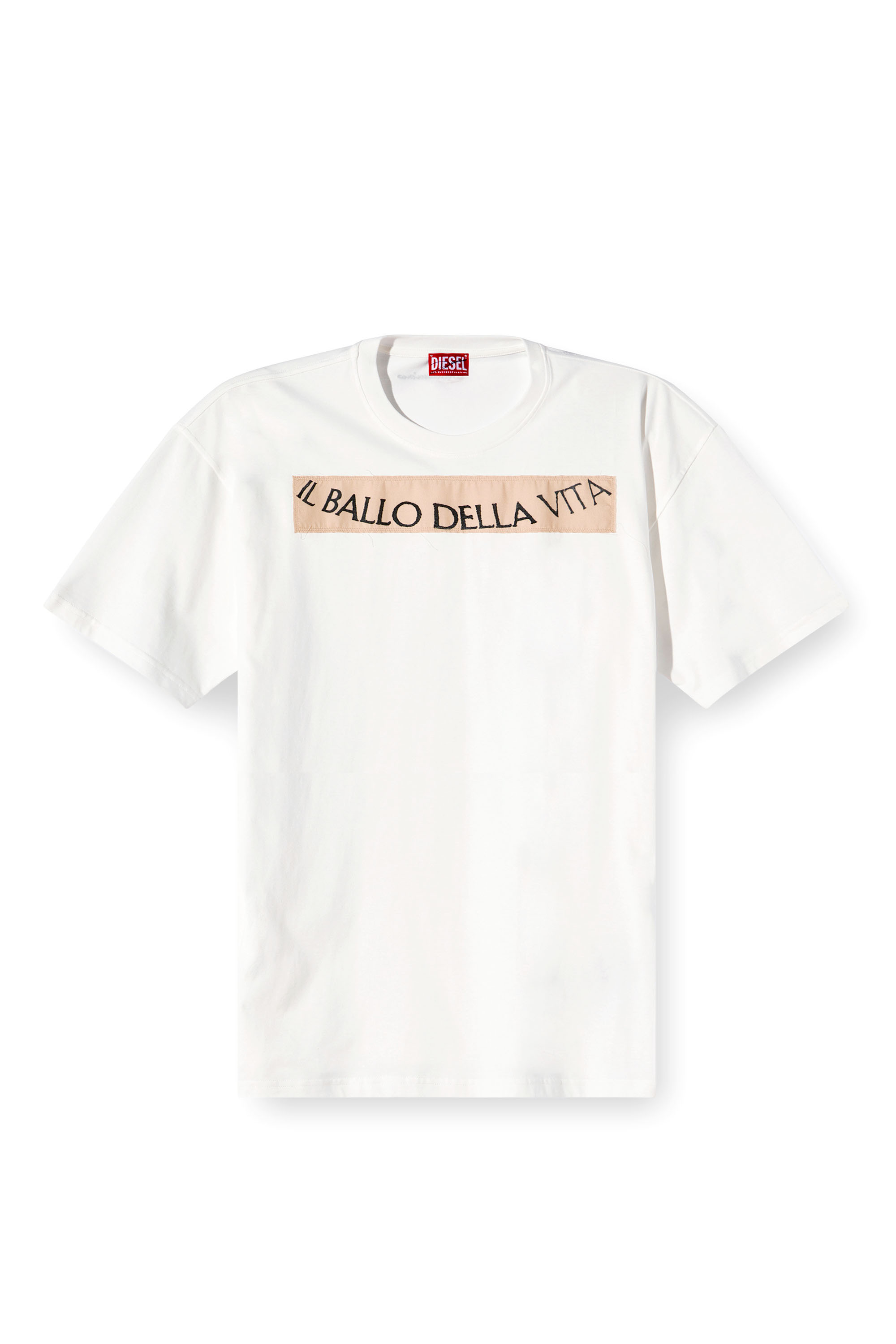 Diesel - T-BOXT-BALLO-DD, Unisex's Tシャツ in ホワイト - 2