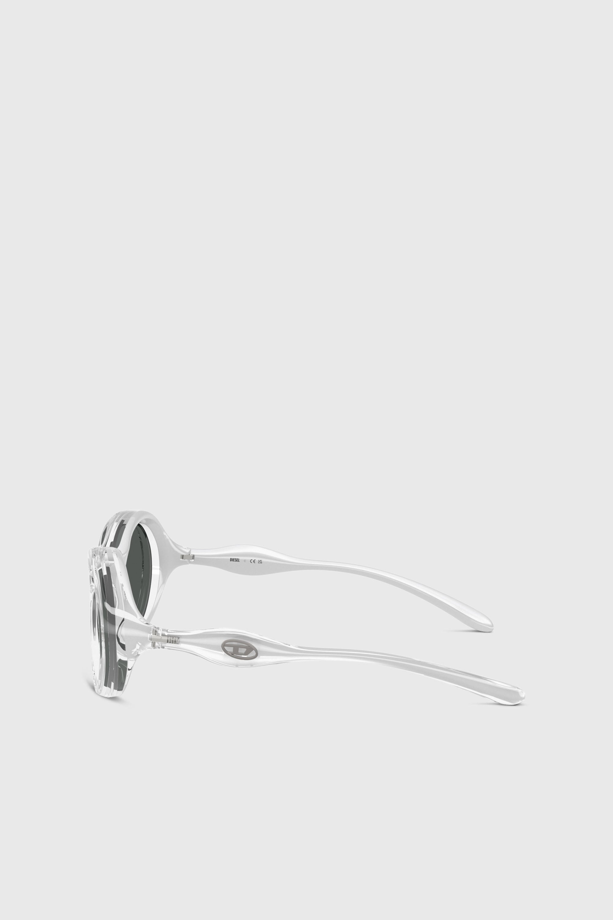 Diesel - 0DL3009U, Unisex's Oval sunglasses in グレー - 2