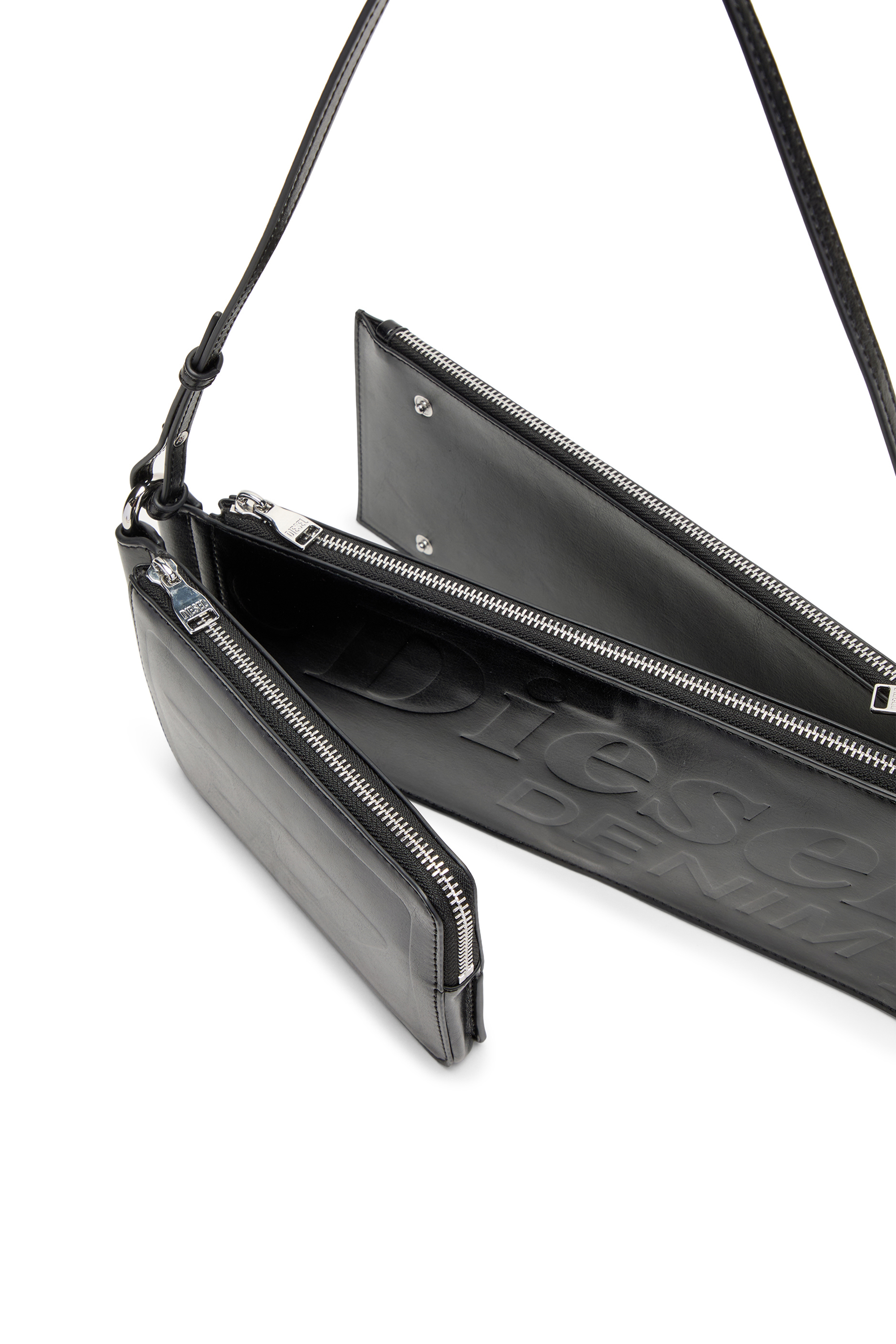 FLAG-D SHOULDER BAG X Flag-D-Modular logo-embossed shoulder bag