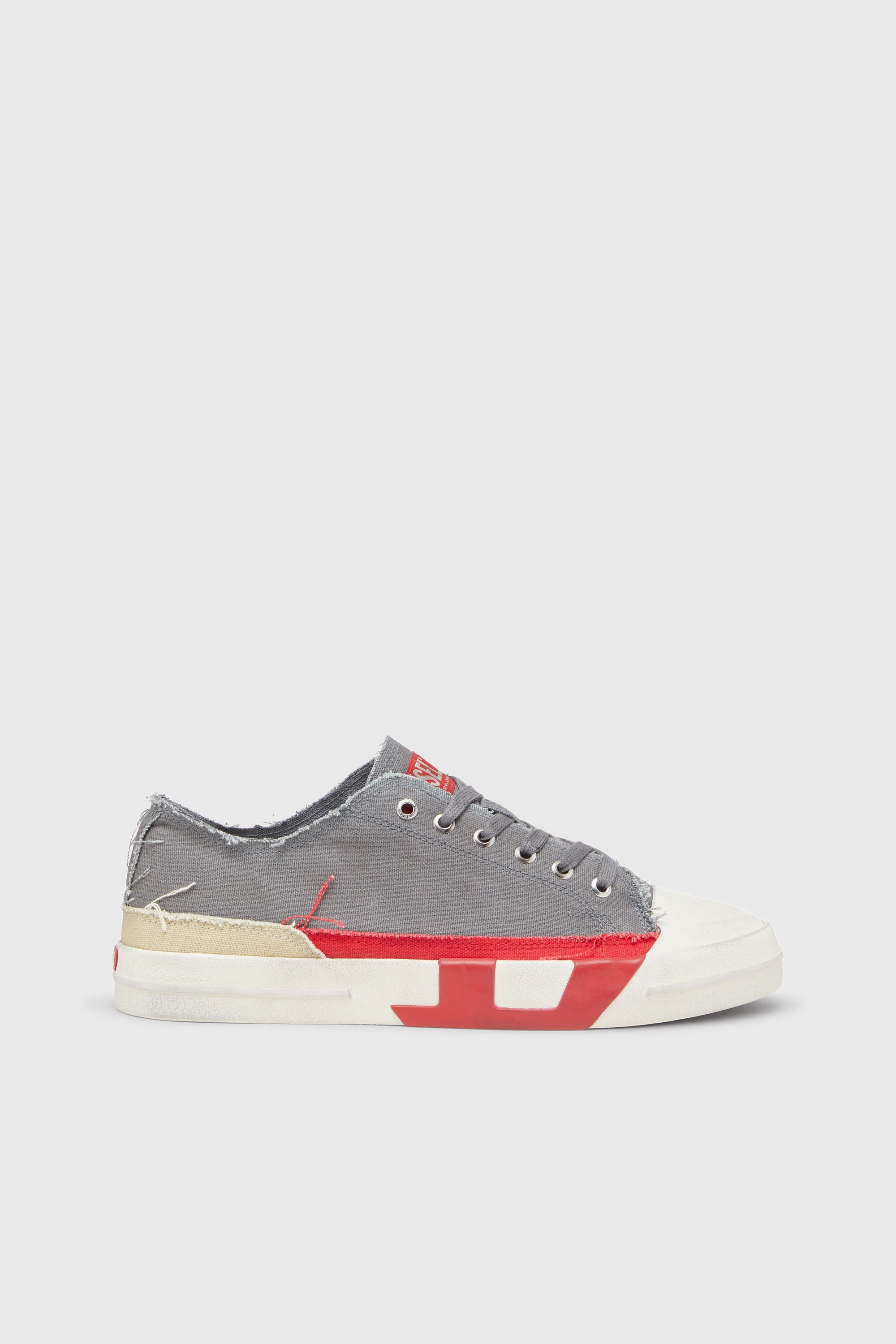 Diesel - S-D-VERSE LOW, Male's ローカットスニーカー in グレー - 1