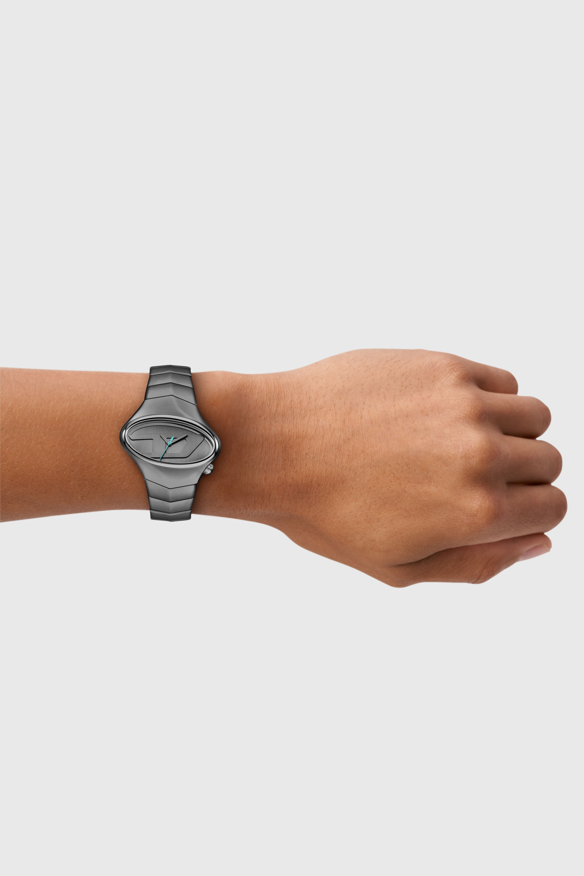 Diesel - DZ2229 WATCH, Male's D-Rush gunmetal Stainless steel watch in ダークグレー - 4