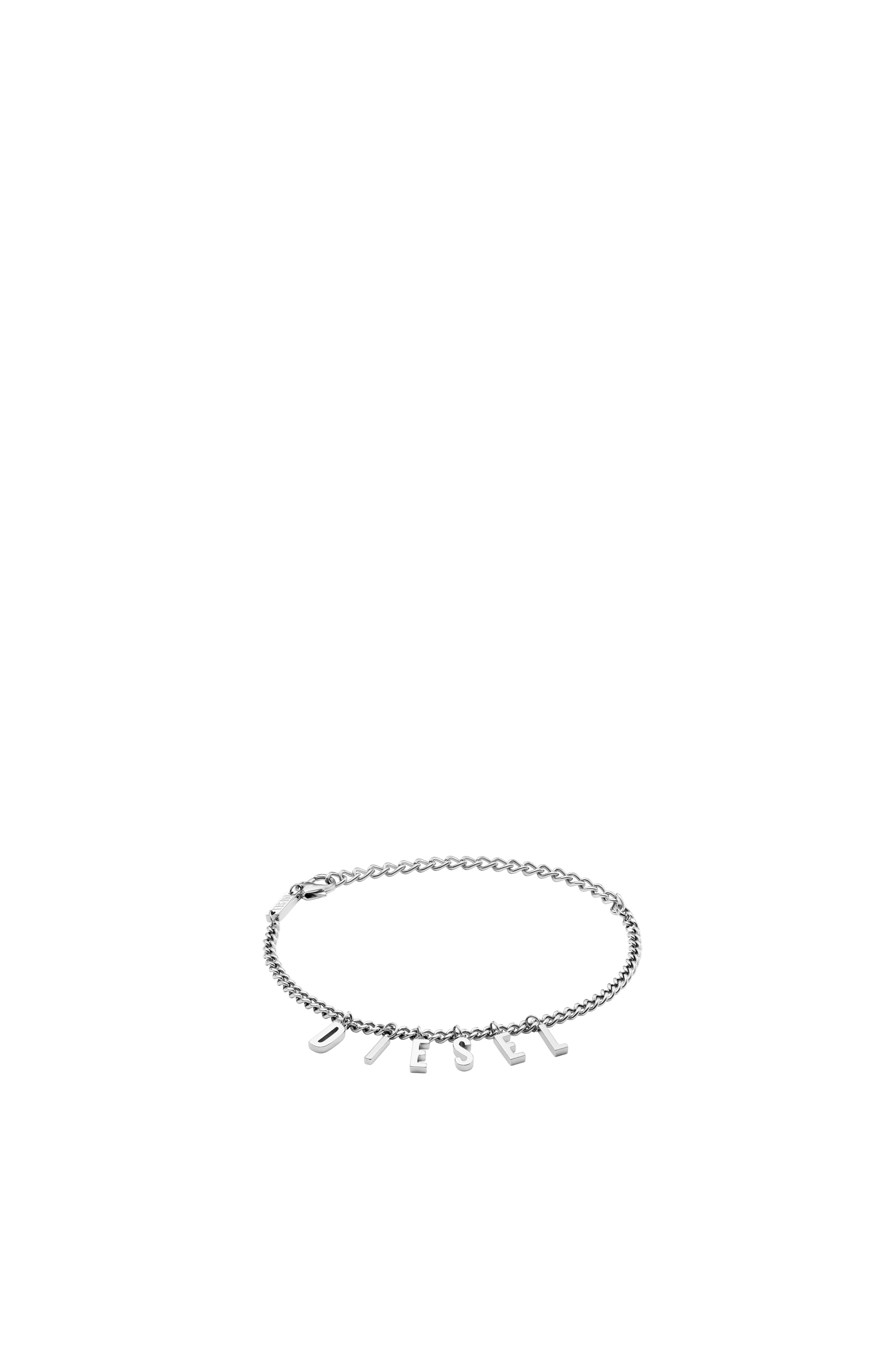 Diesel - DX1493, Unisex's Stainless steel chain bracelet/anklet in シルバー - 1