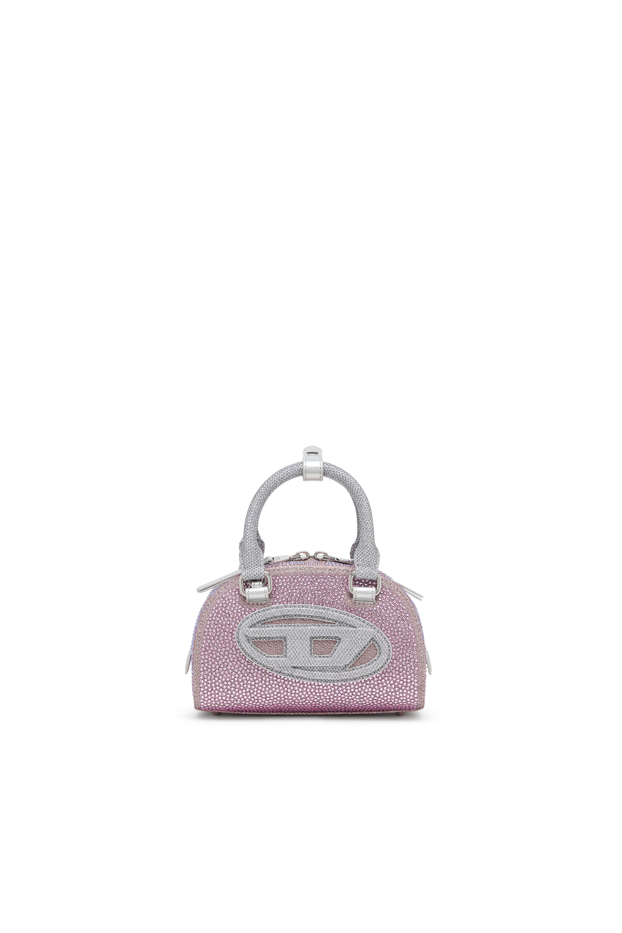 Diesel - 1DR DOME CROSSBODY, Female's クロスボディバッグ in ピンク / ホワイト - 1