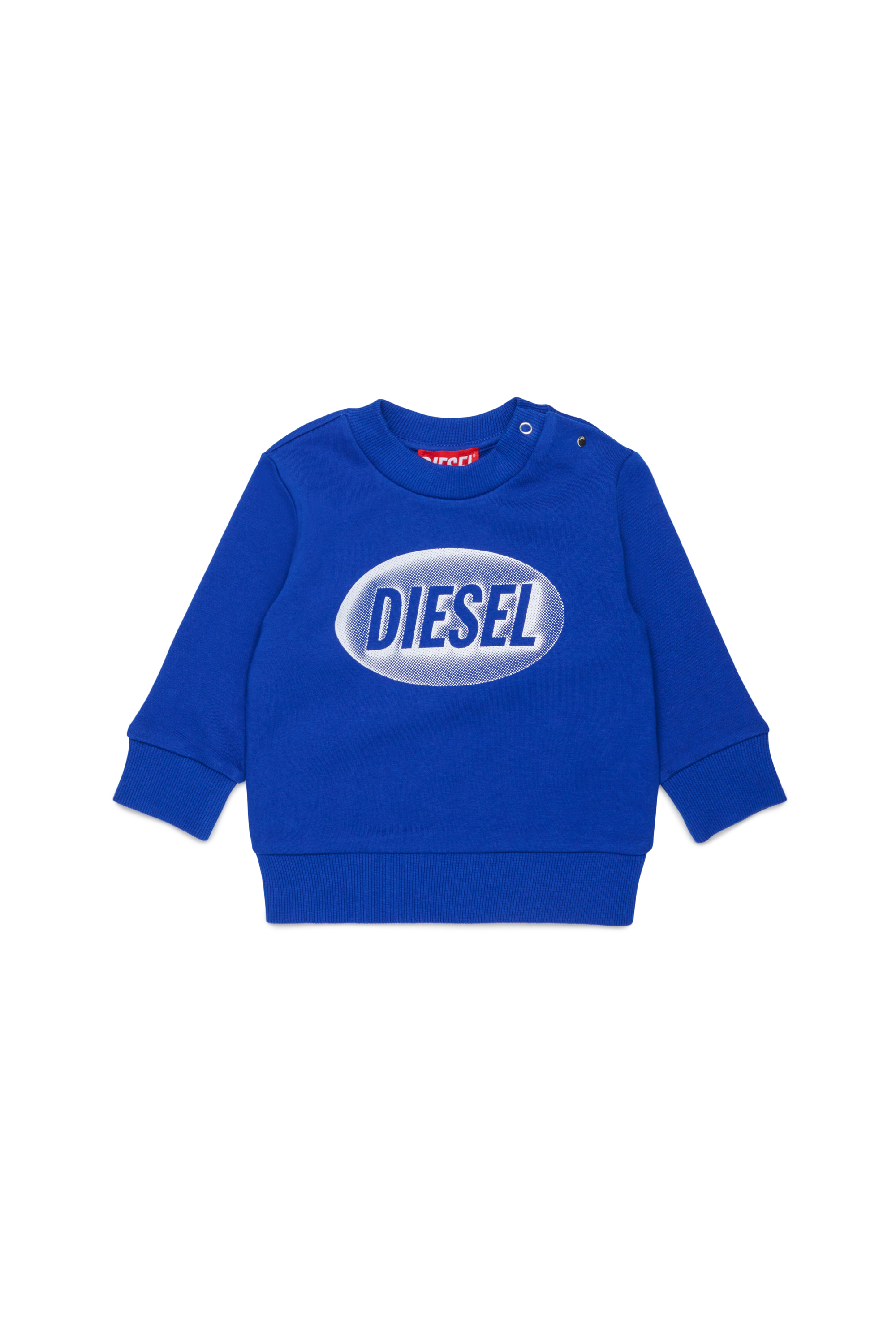 Diesel - SDSELB, Unisex's スウェット in ブルー - 1