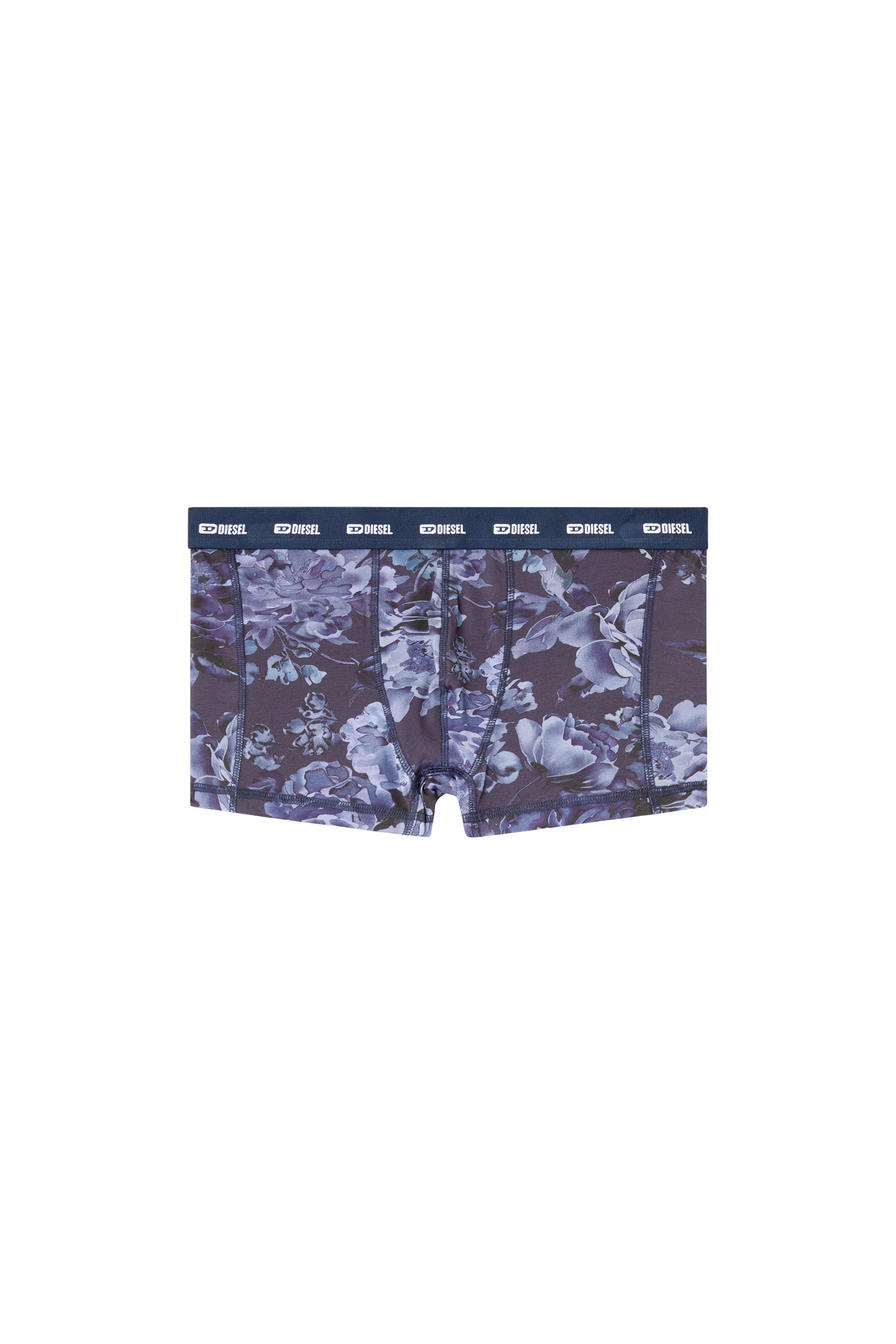 Diesel - DAMIEN-UTLT, Male's Boxer briefs with Flower print in ブルー - 4