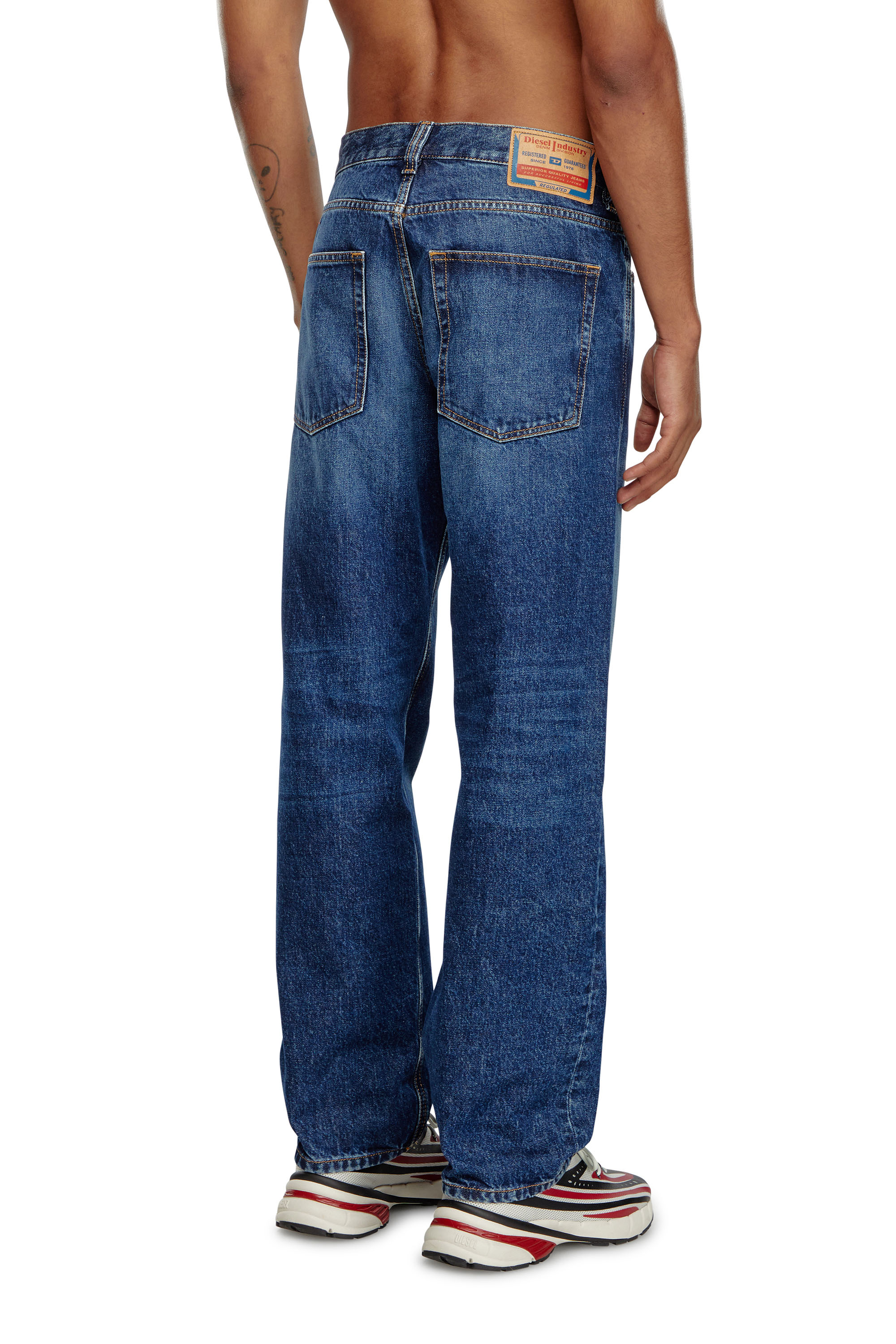 Diesel - Male's Regular Jeans 2024 D-Macs 09I27, ダークブルー - 4