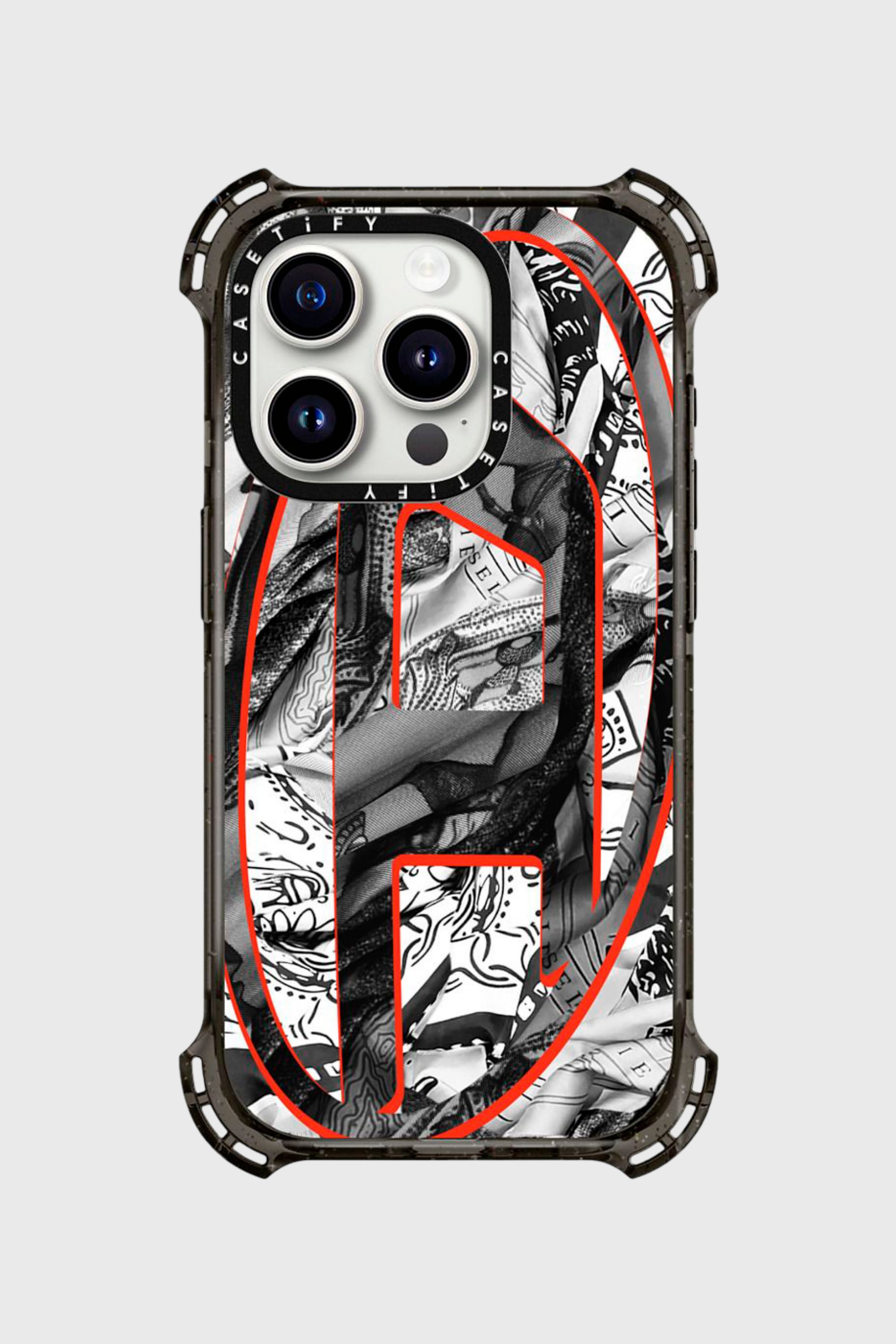 Diesel - 60316 CASETIFY MOULDED CASE, Unisex's IPHONE 15 PRO in マルチカラー/ブロック - 4