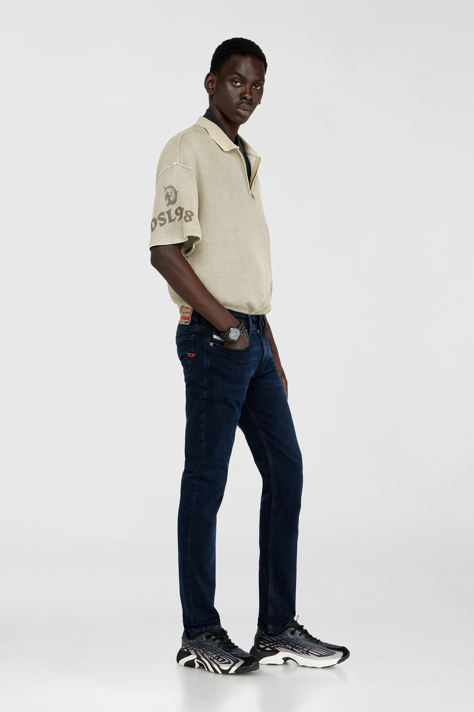 Diesel - Male's Skinny Jeans 1979 Sleenker 0KBBG, null - 2