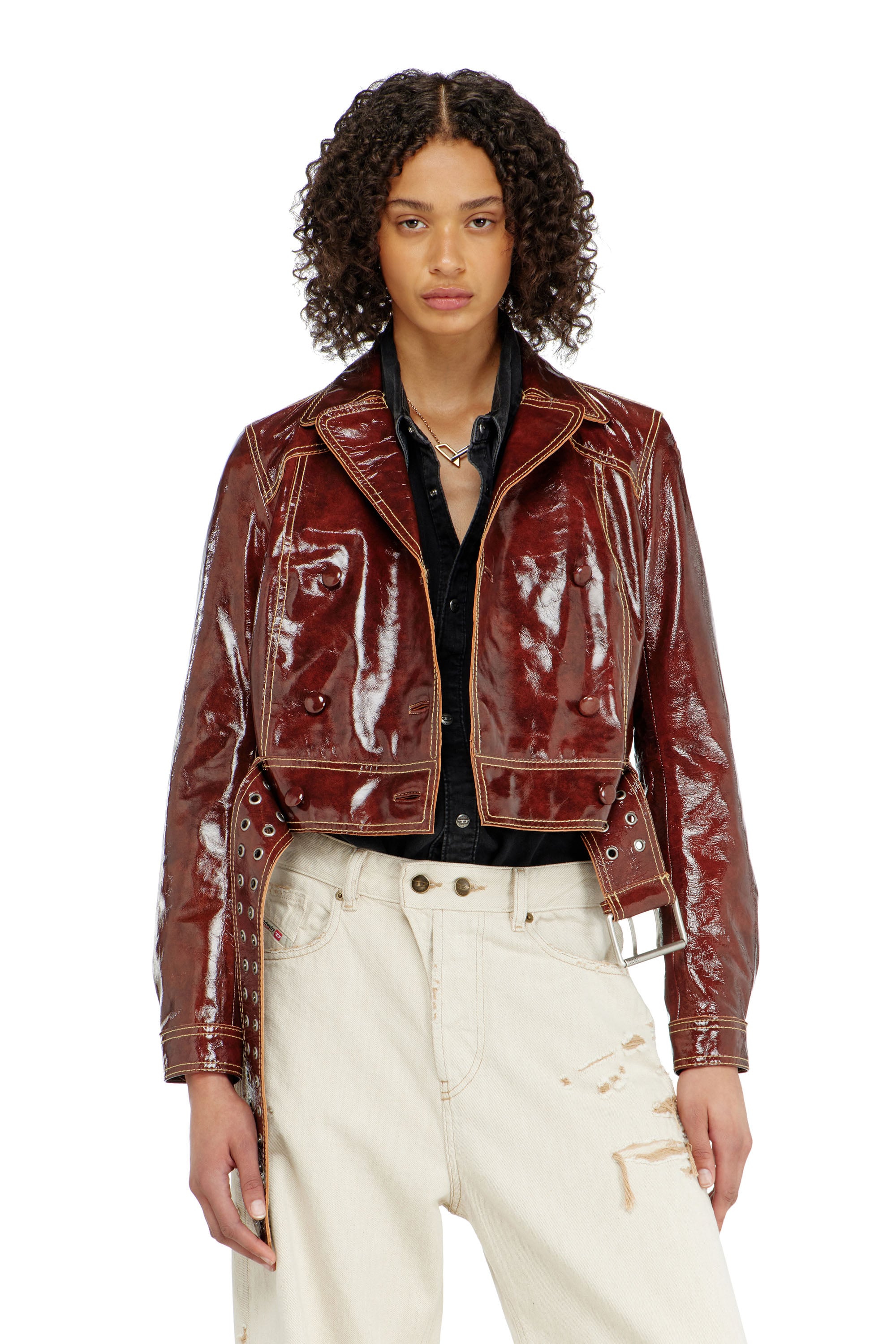 Diesel - L-EGEND, Female's レザージャケット in null - 1