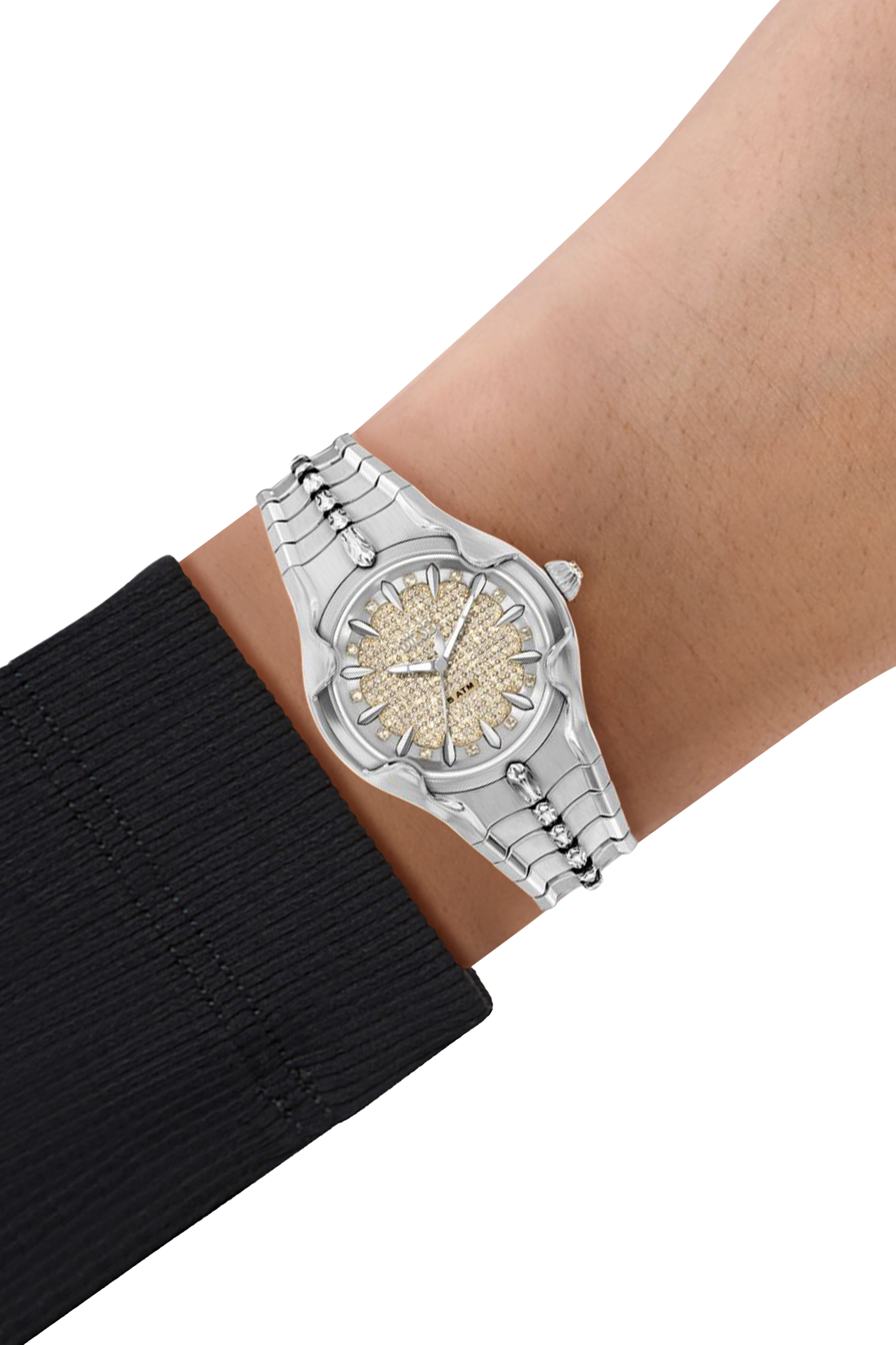 DZ5631 WATCH Vert Stainless Steel Watch｜シルバー｜メンズ｜DIESEL