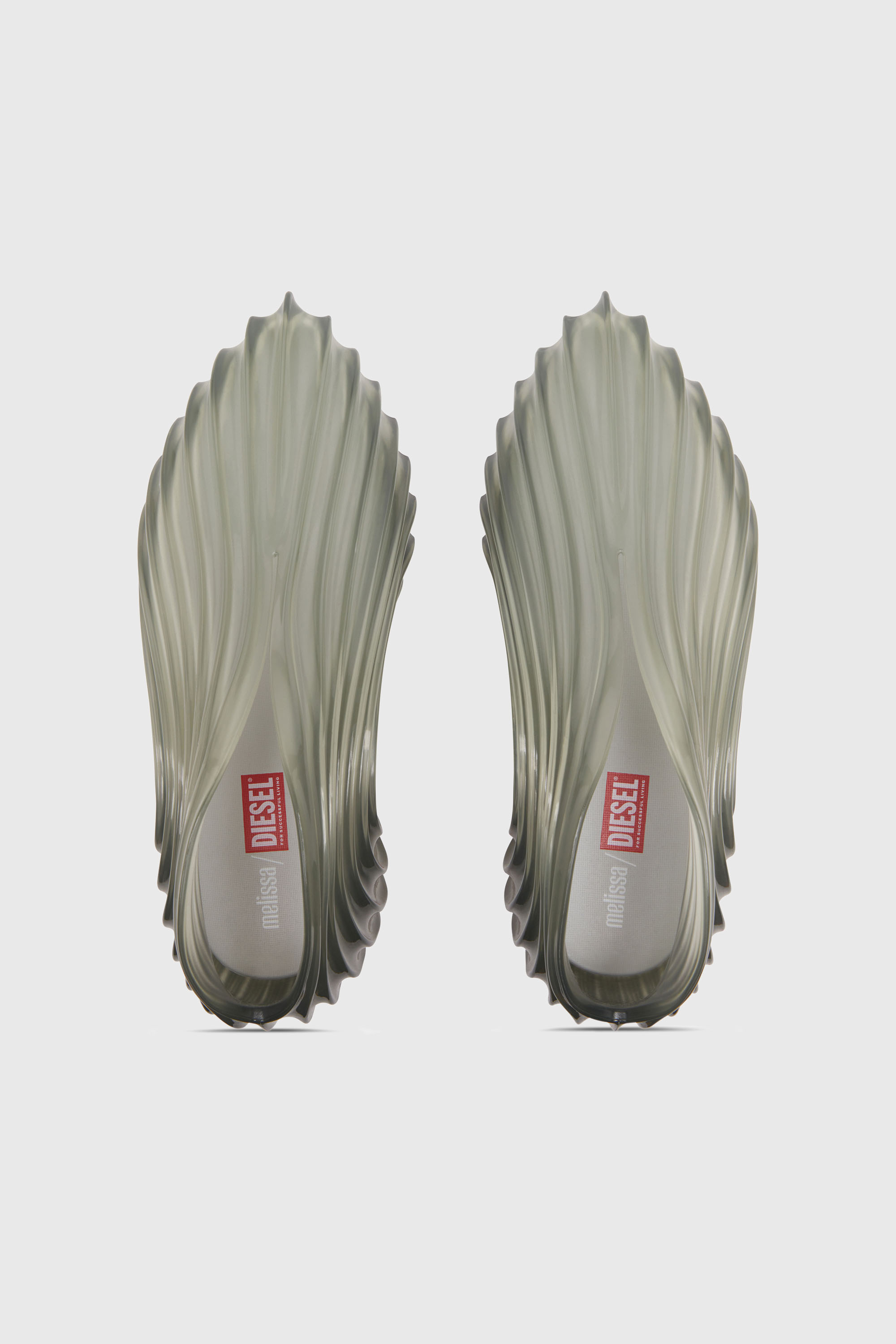 Diesel - MELISSA QUANTUM SNEAKERS X, Unisex's スリッポンスニーカー in ライトグレー - 6