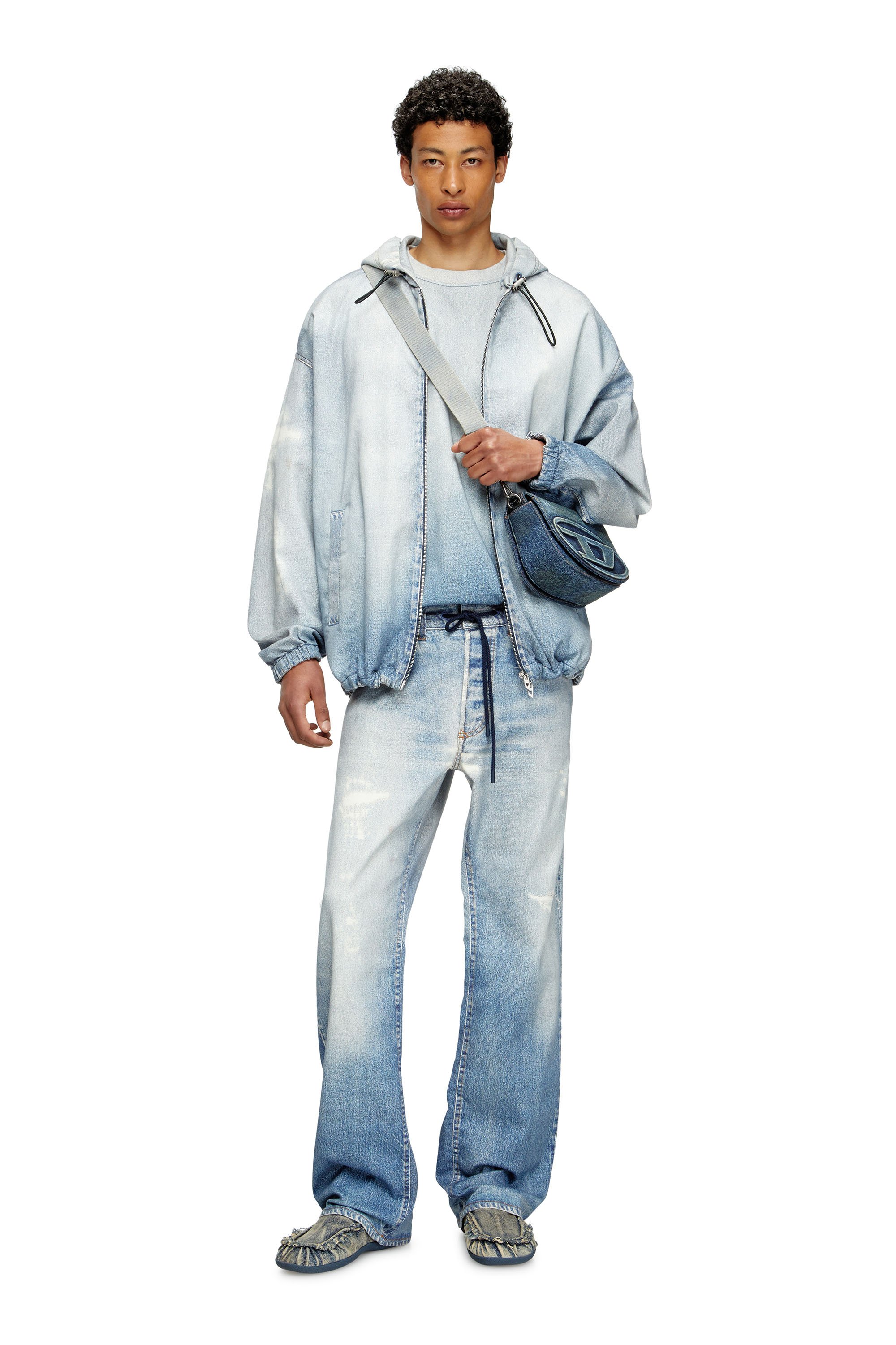 Diesel - Male's Relaxed 2080 D-Reel Joggjeans® 068RX, ライトブルー - 2