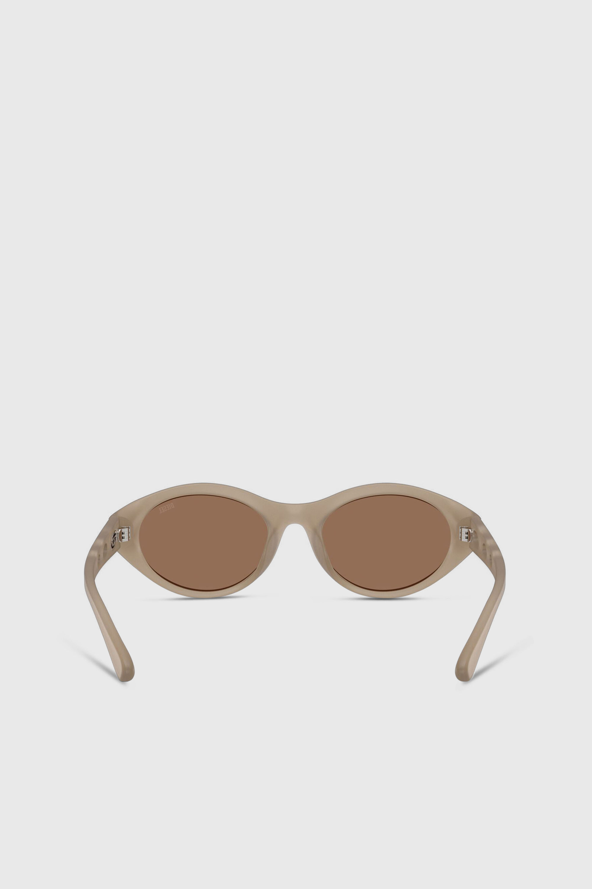 Diesel - 0DL3005U, Unisex's Oval sunglasses in ベージュ - 3