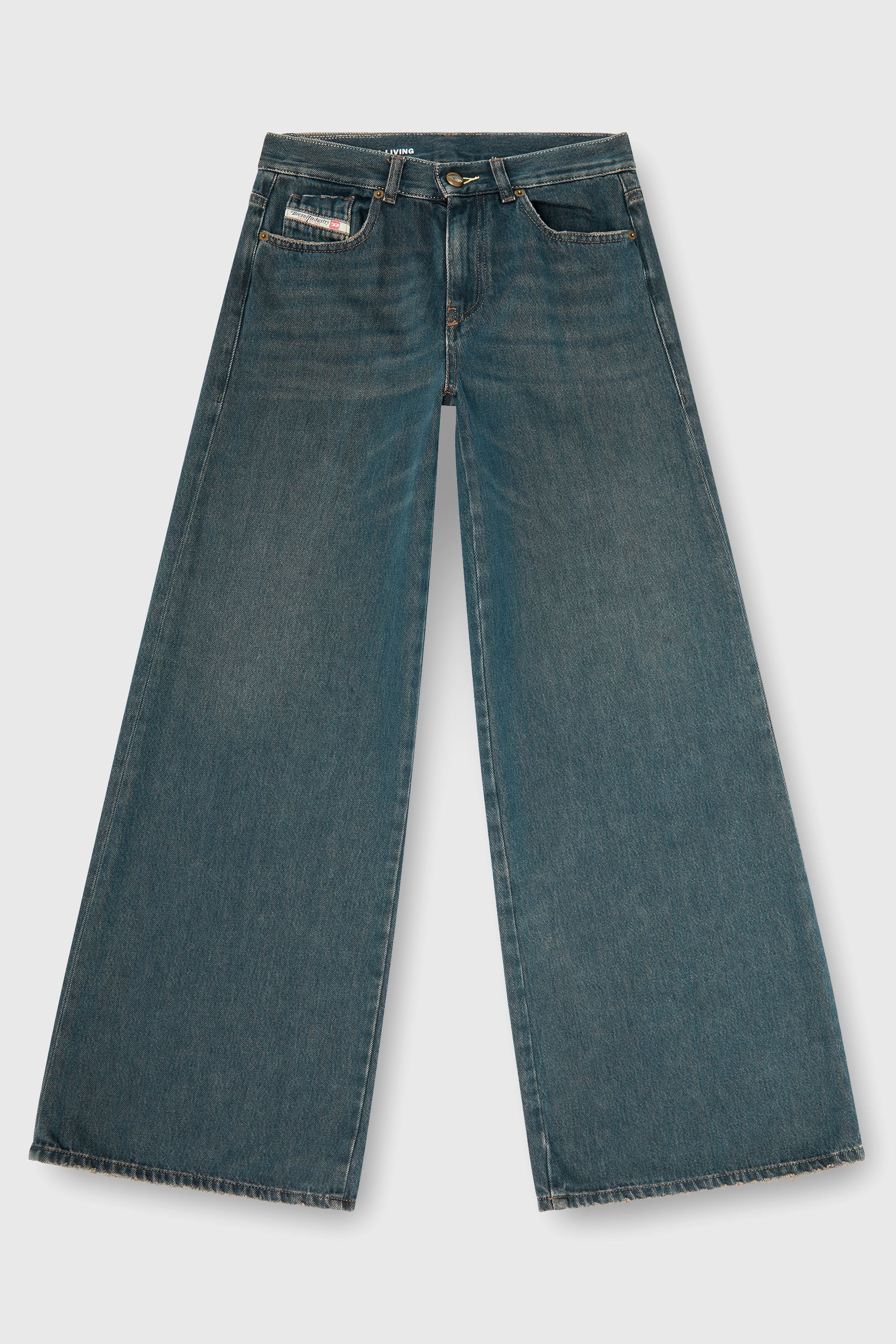 Diesel - Female's Flare Jeans 1978 D-Akemi 09P83, ダークブルー - 2
