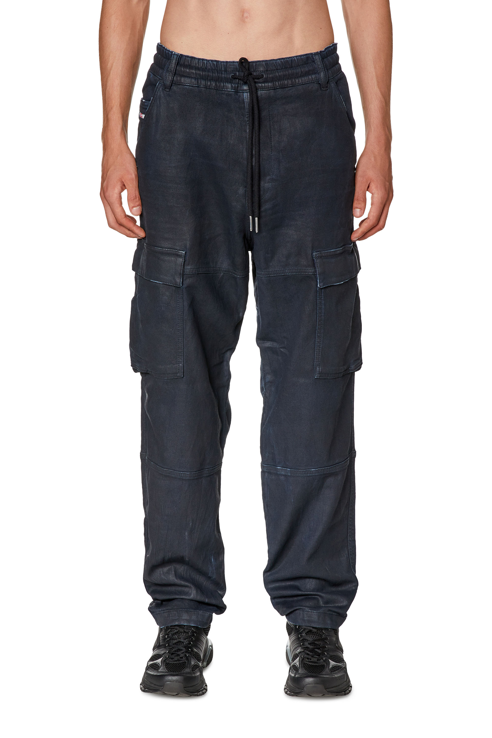 Diesel - Tapered 2030 D-Krooley Joggjeans® 09H05, ダークブルー - Image 1