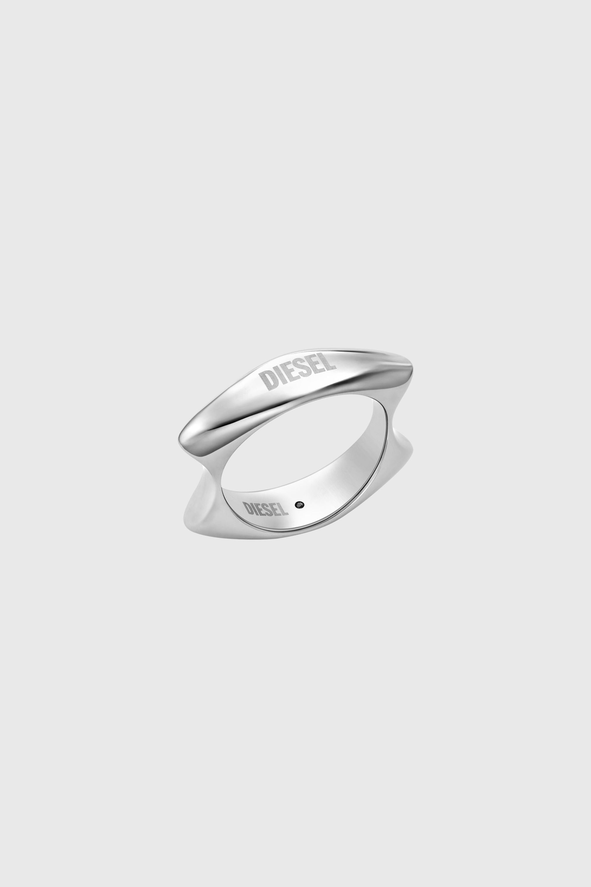 Diesel - DX1584040 JEWEL, Unisex's リング in シルバー - 1