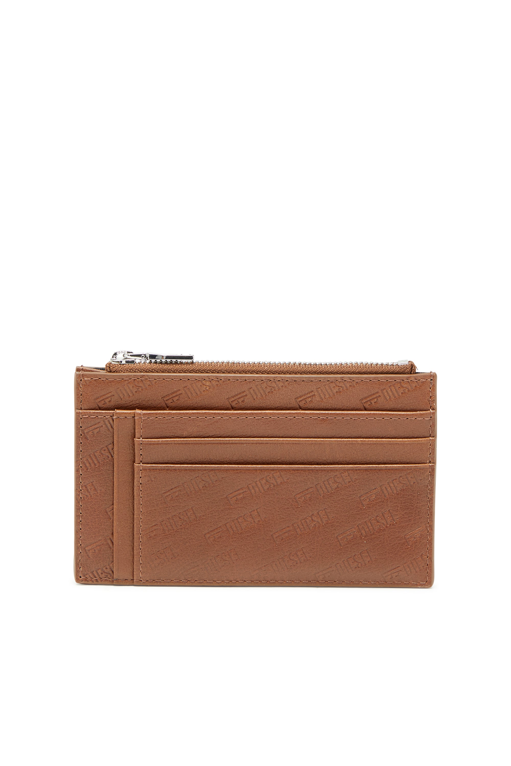 Diesel - MONOGRAM CARD CASE VI, Male's フラグメントケース in ブラウン - 1