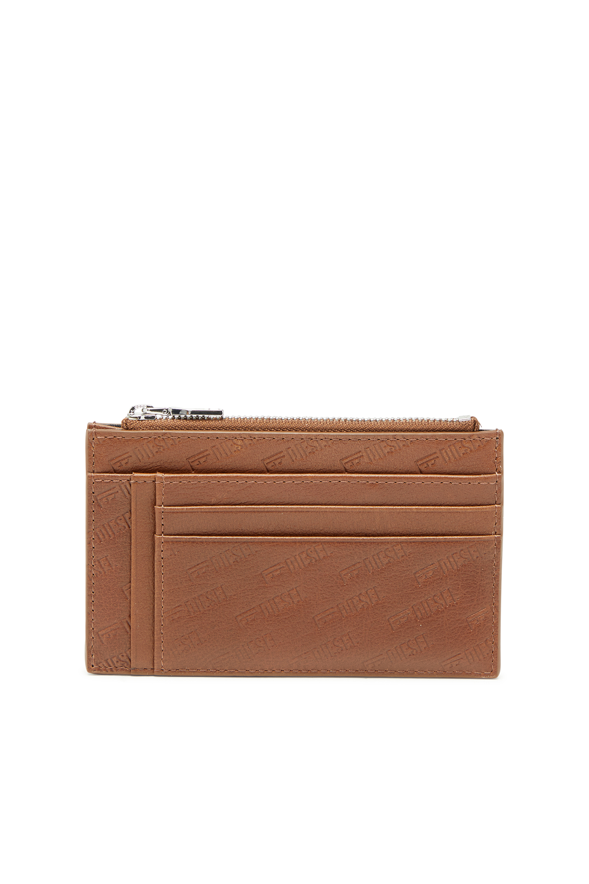 Diesel - MONOGRAM CARD CASE VI, Male's フラグメントケース in ブラウン - 1