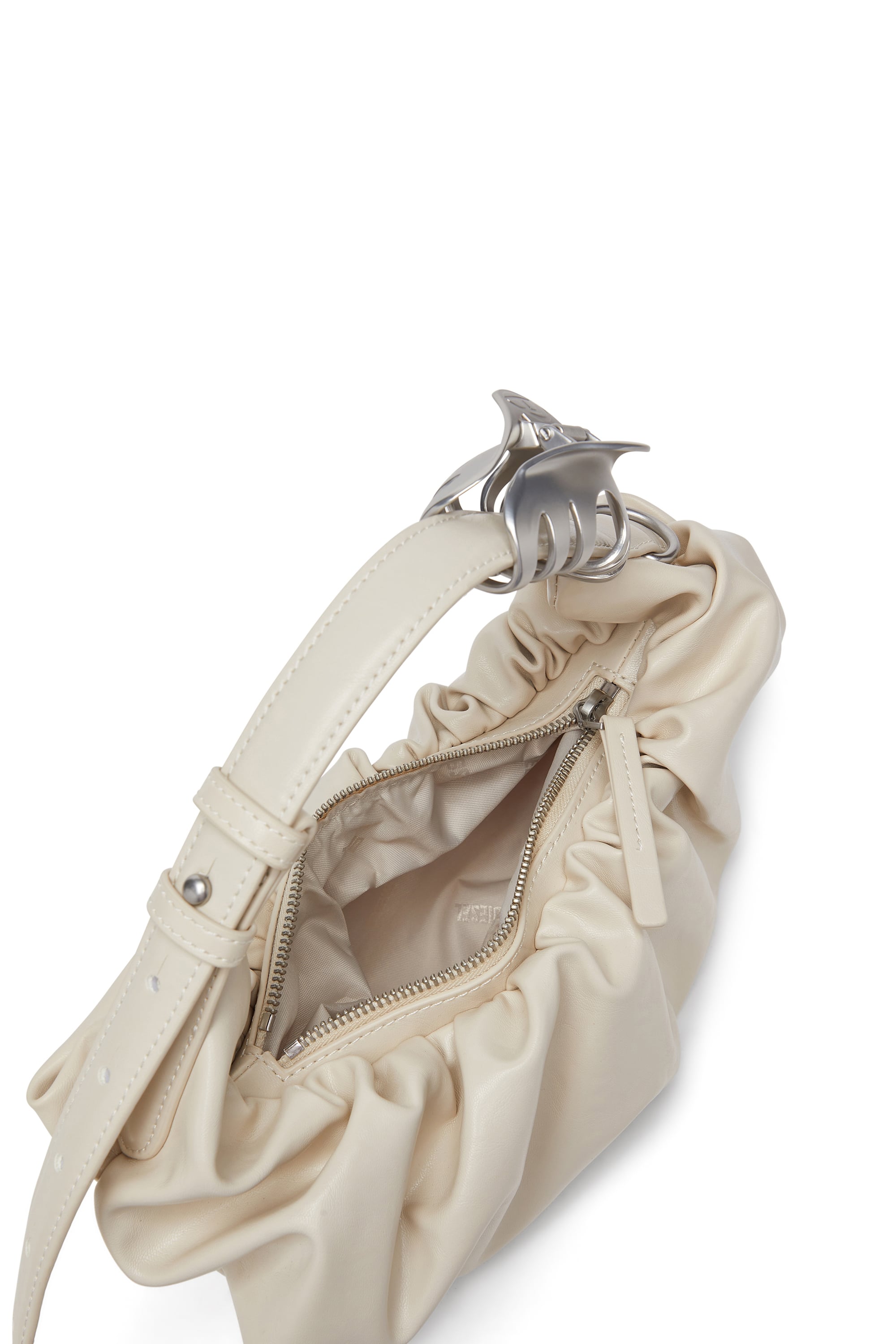 Diesel - GRAB-D HOBO S, Female's ホーボーバッグ S in ホワイト - 3