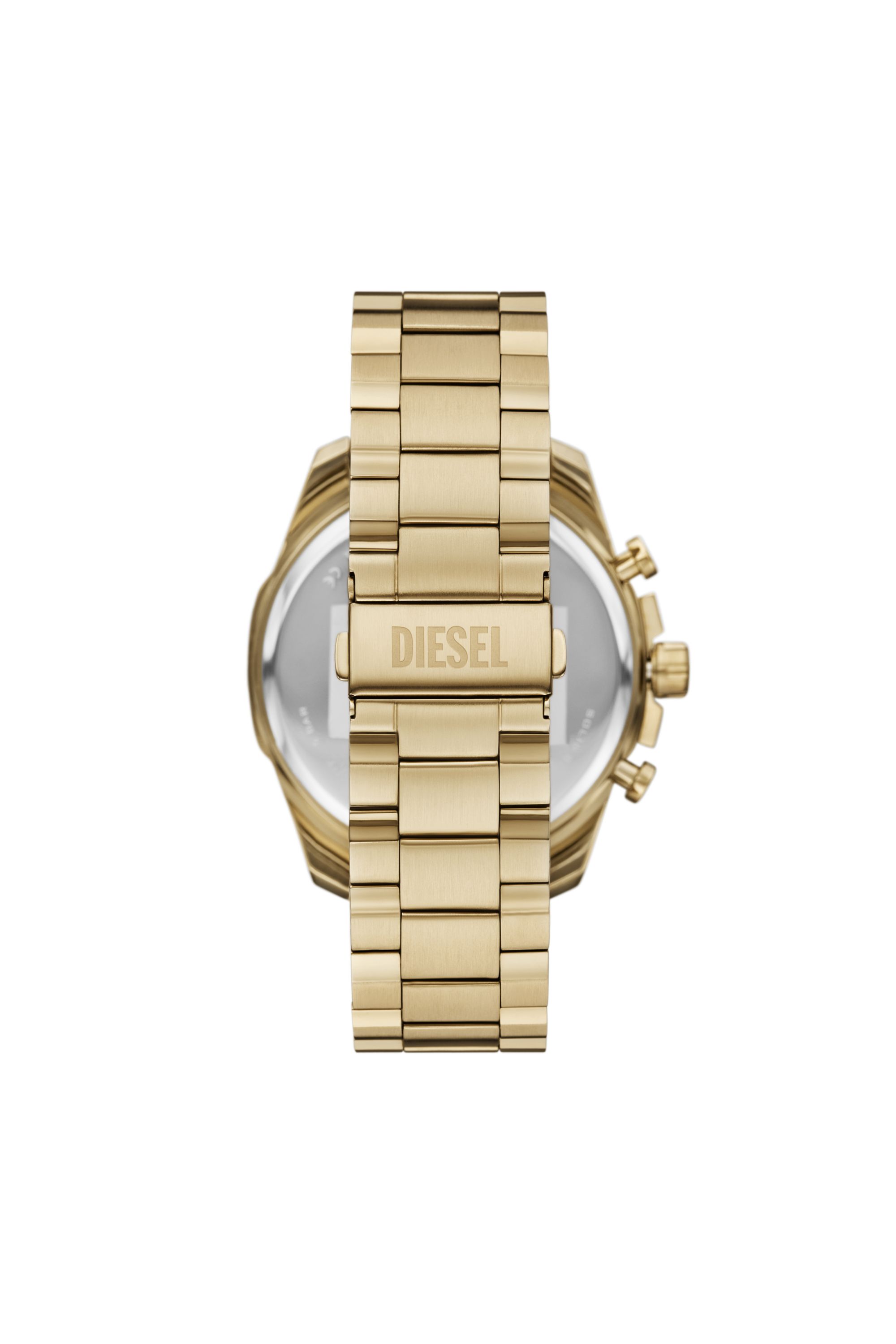 Diesel - DZ4684 WATCH, Male's Mega Chief Slim Stainless Steel Watch in ゴールド - 2