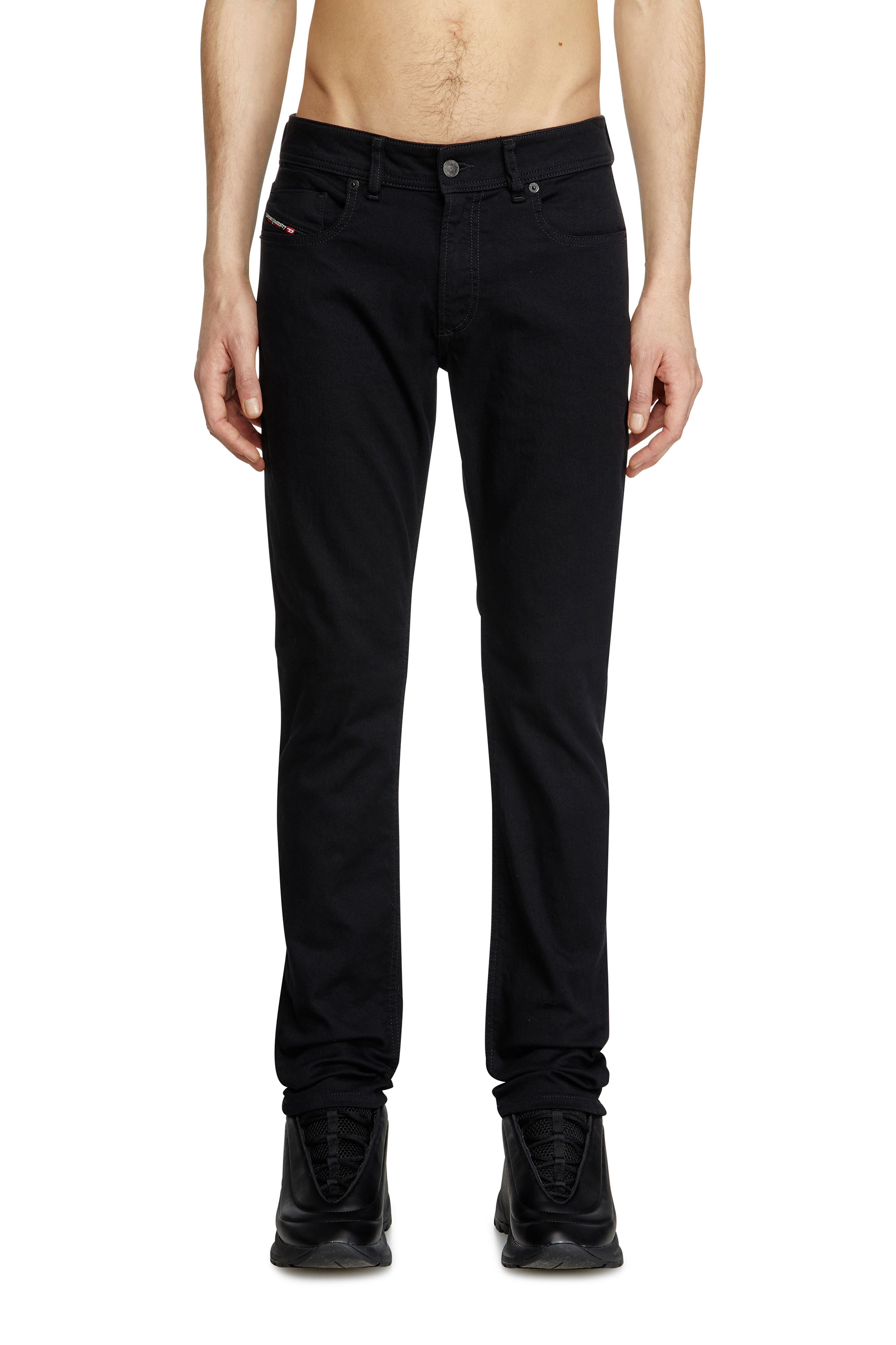 Skinny Jeans 1979 Sleenker 09C51, ブラック/ダークグレー Diesel - Male's Skinny Jeans 1979 Sleenker 09C51, ブラック/ダークグレー - 3