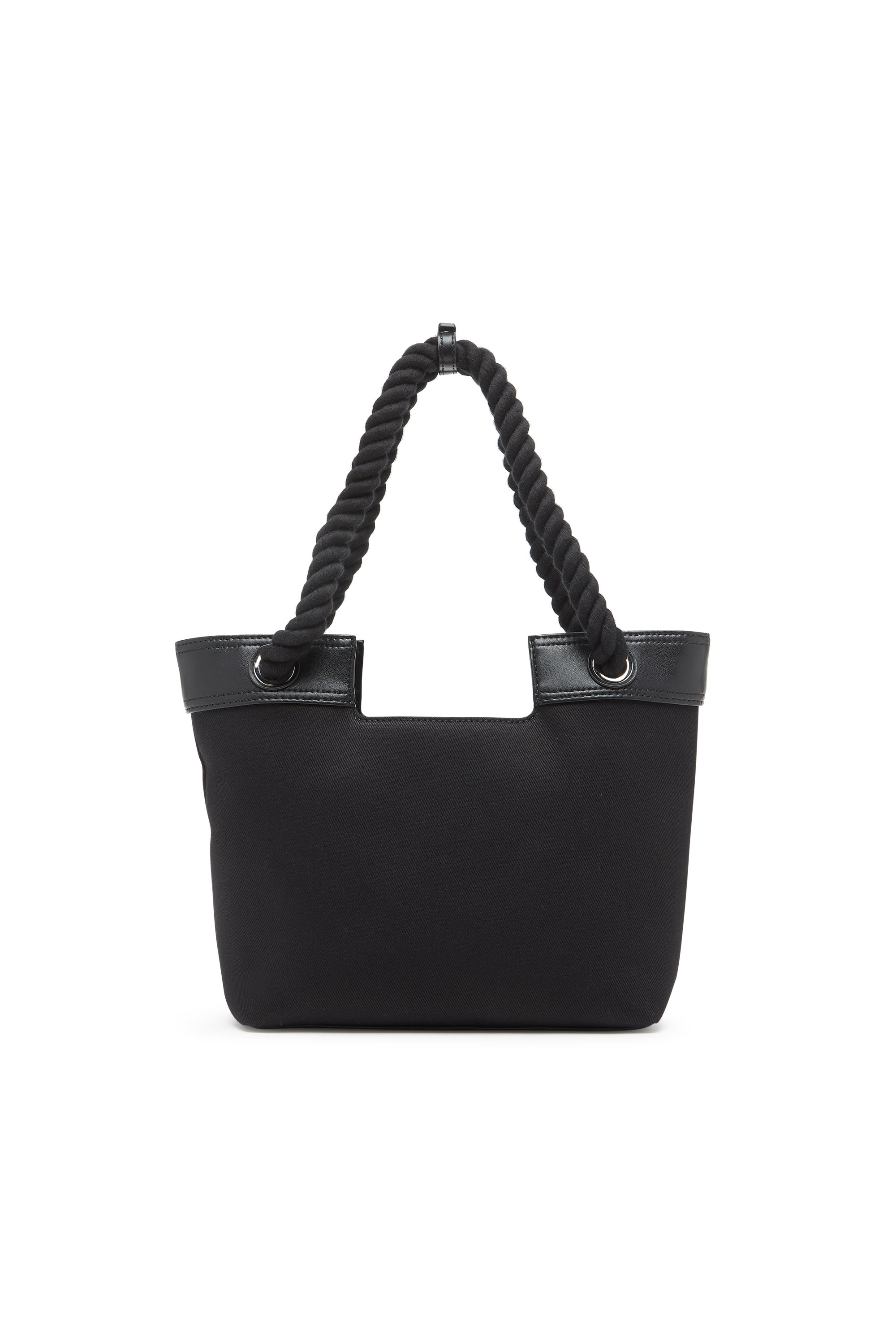 Diesel - DSL 3D SHOPPER XS, Female's Dsl 3D-Small shopping bag in Cordura fabric in ブラック - 2