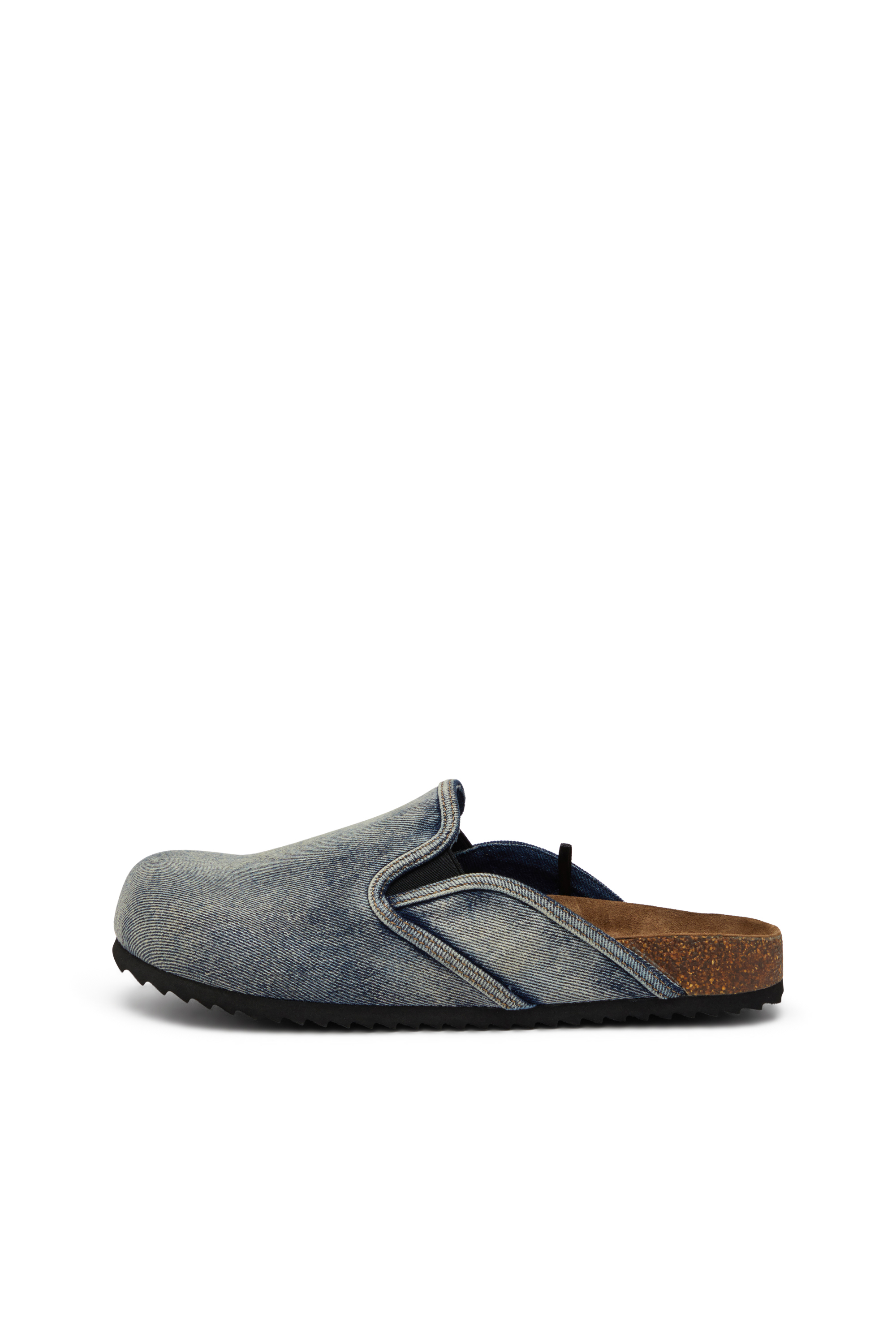 Diesel - D-WOODSTOCK SLIP-ON, Male's デニムスリッポンミュール in ダークブルー - 7