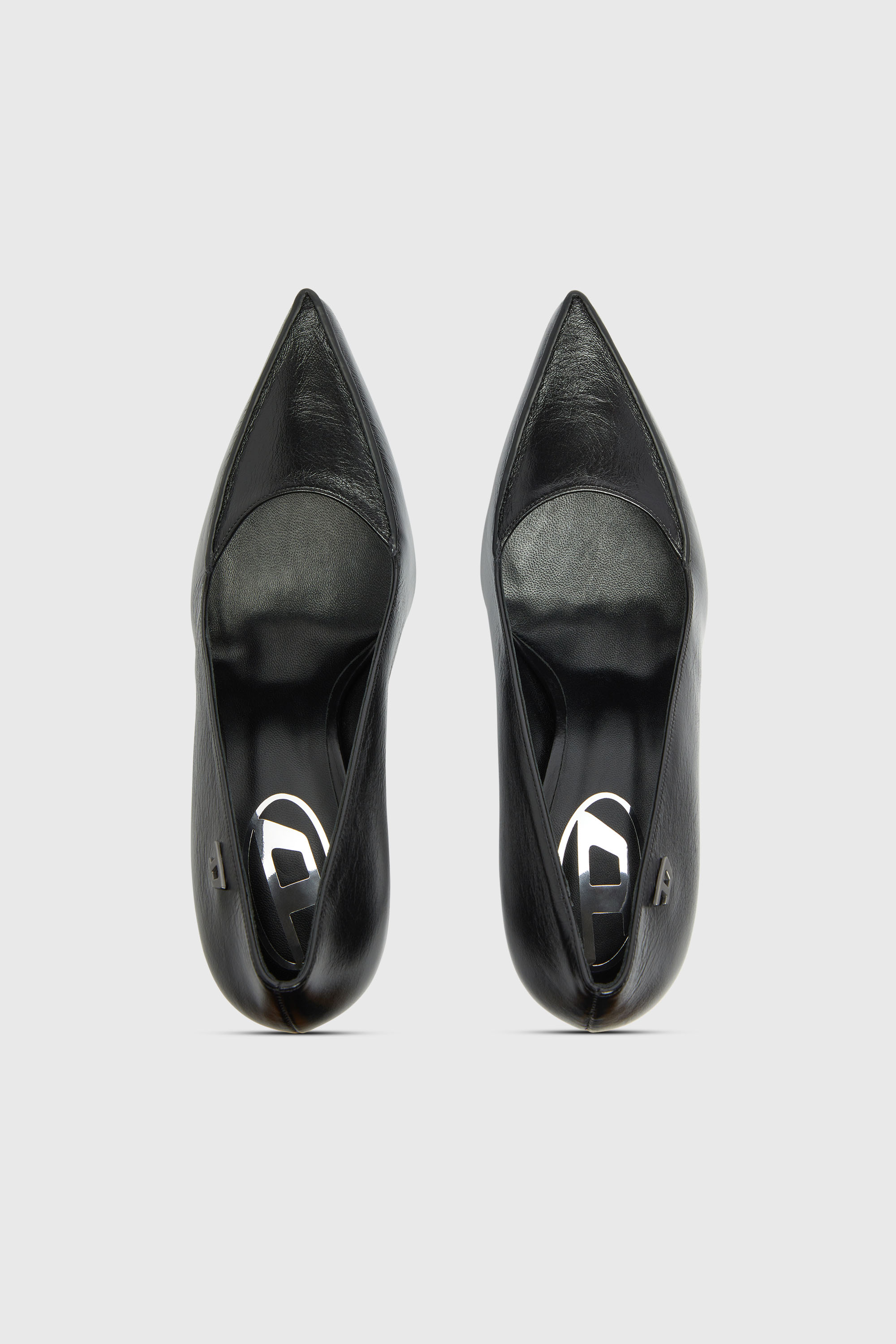 Diesel - D-LUCETTE-90-PUMP D, Female's D-Lucette-Pumps in leather in ブラック - 6