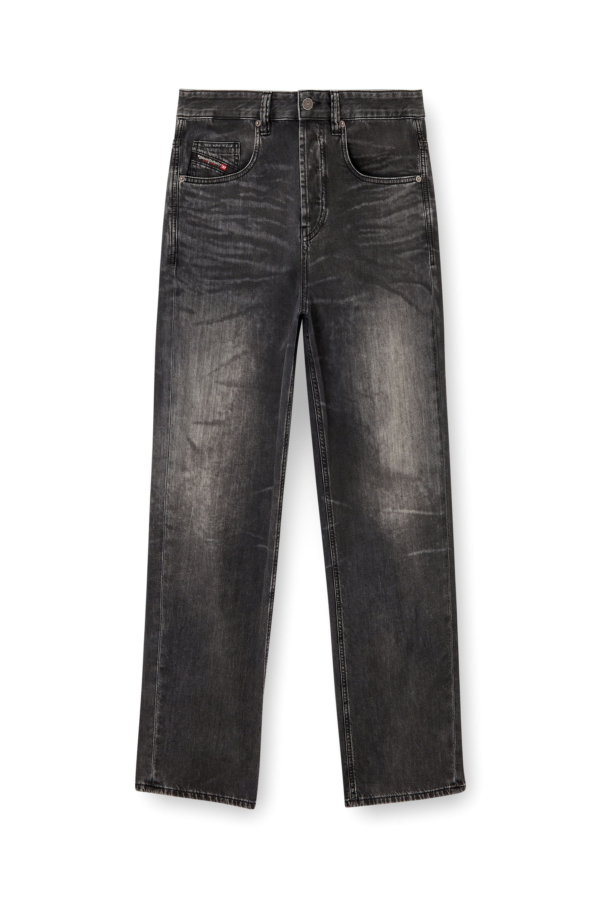 Diesel - Male's Relaxed Jeans 2001 D-Macro 0CEBC, ブラック/ダークグレー - 2