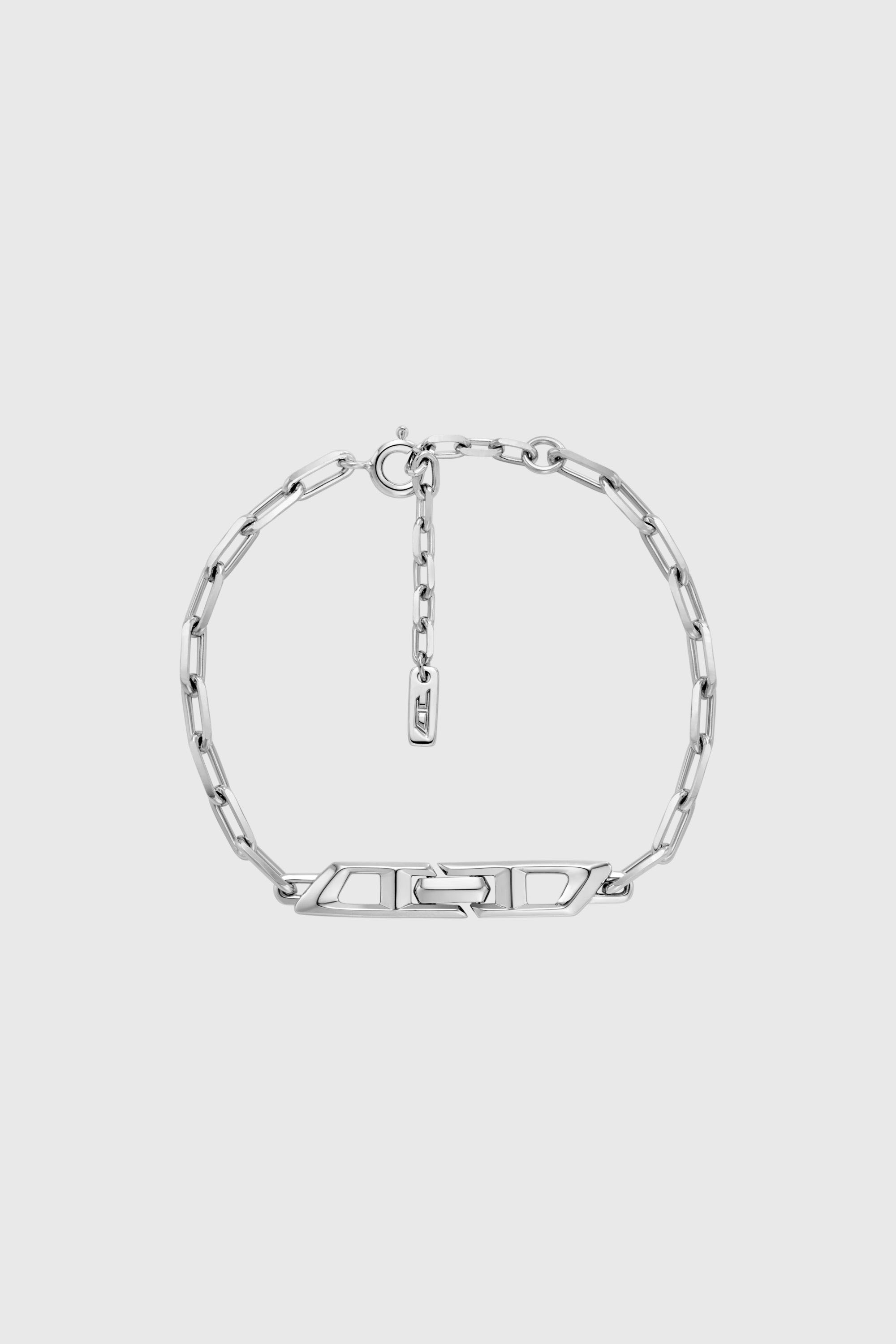 Diesel - DL1363040 STERLING SILVER JEWEL, Unisex's ブレスレット in シルバー - 1