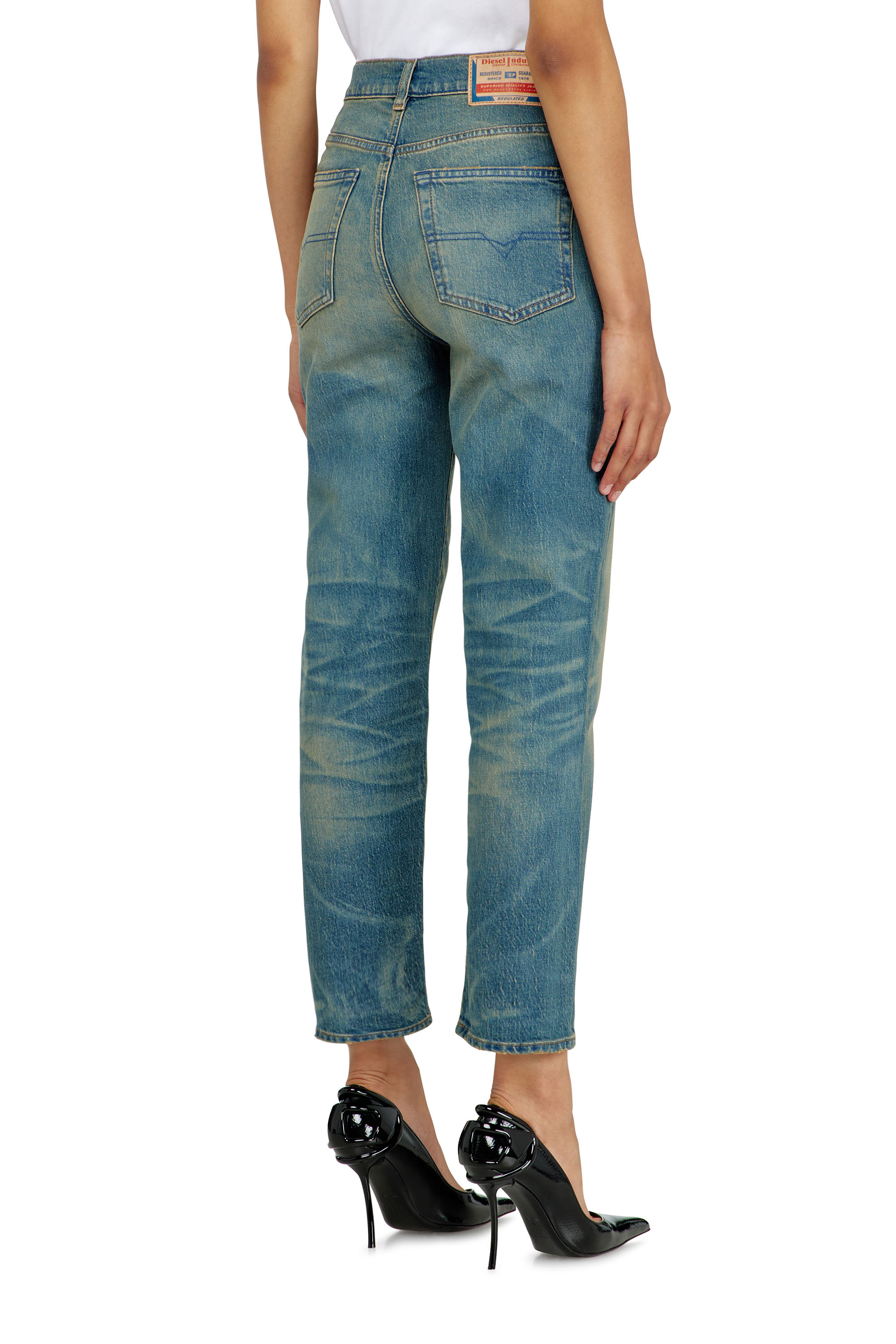Diesel - Female's Regular Jeans 1981 D-Went 0KBBP, ミディアムブルー - 5