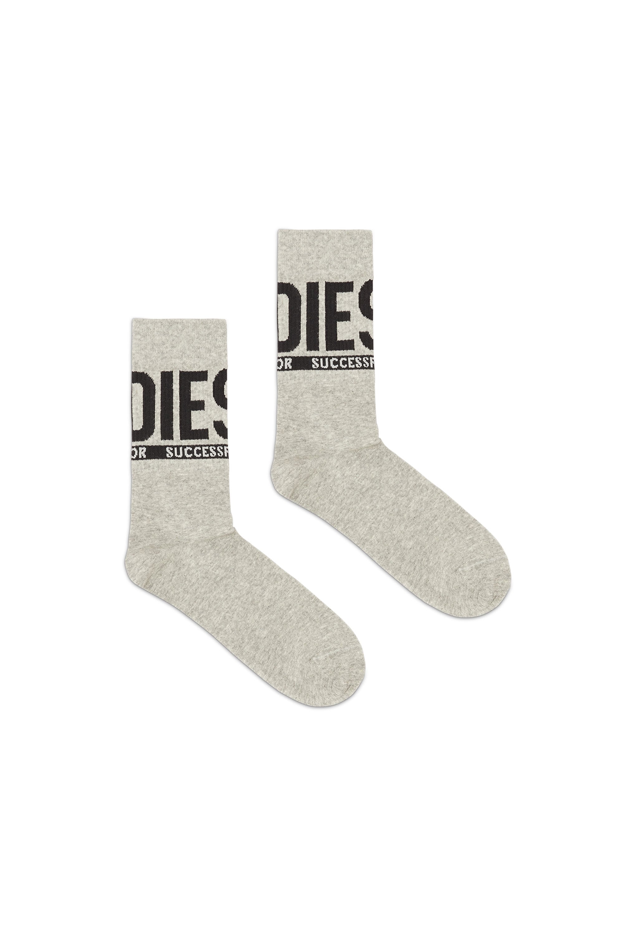 Diesel - SKM-RAY-21,5-SINGLE, Male's ソックス in グレー - 1