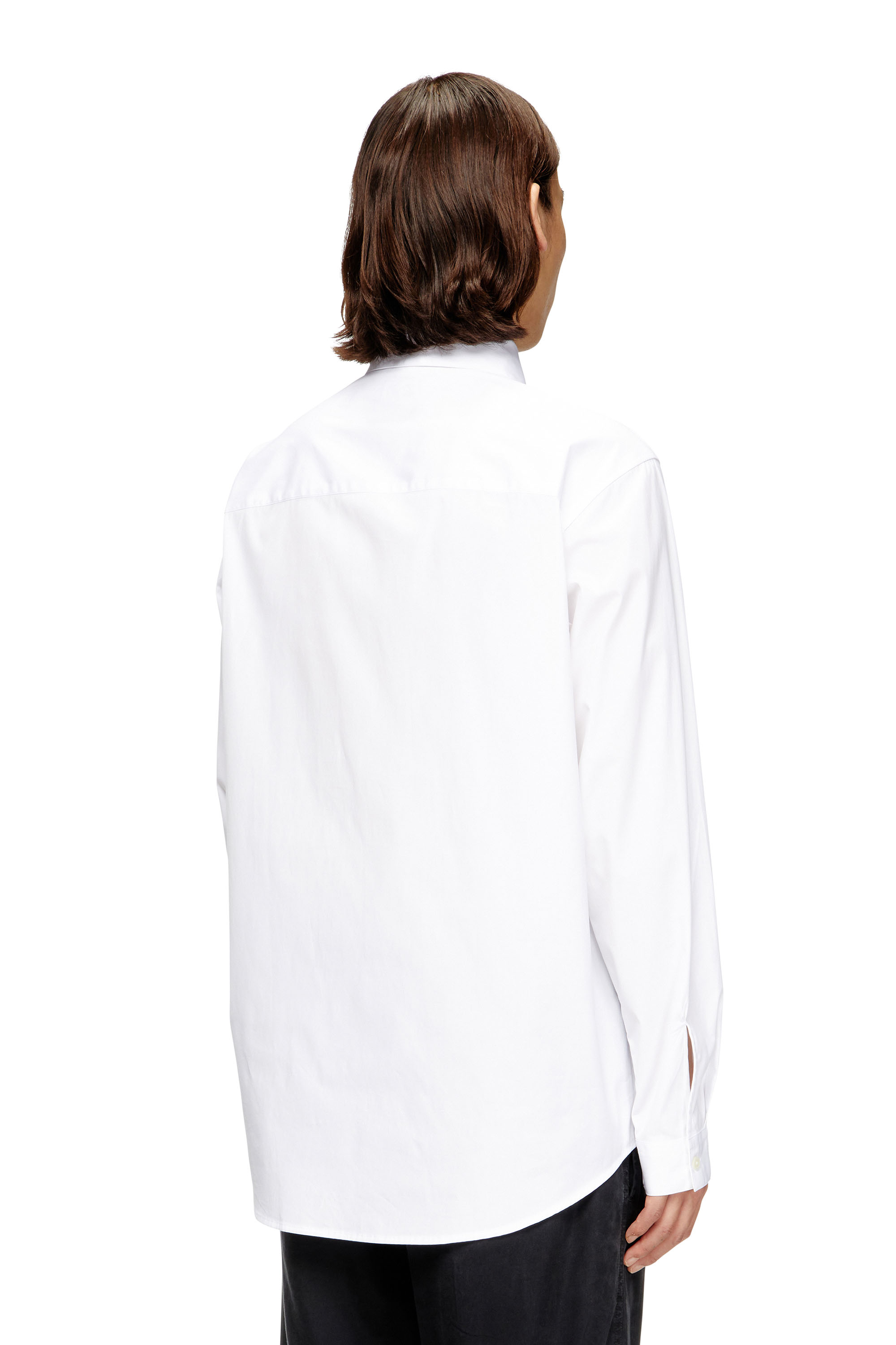 Diesel - S-SIMPLY-GSBH, Male's シャツ in ホワイト - 4