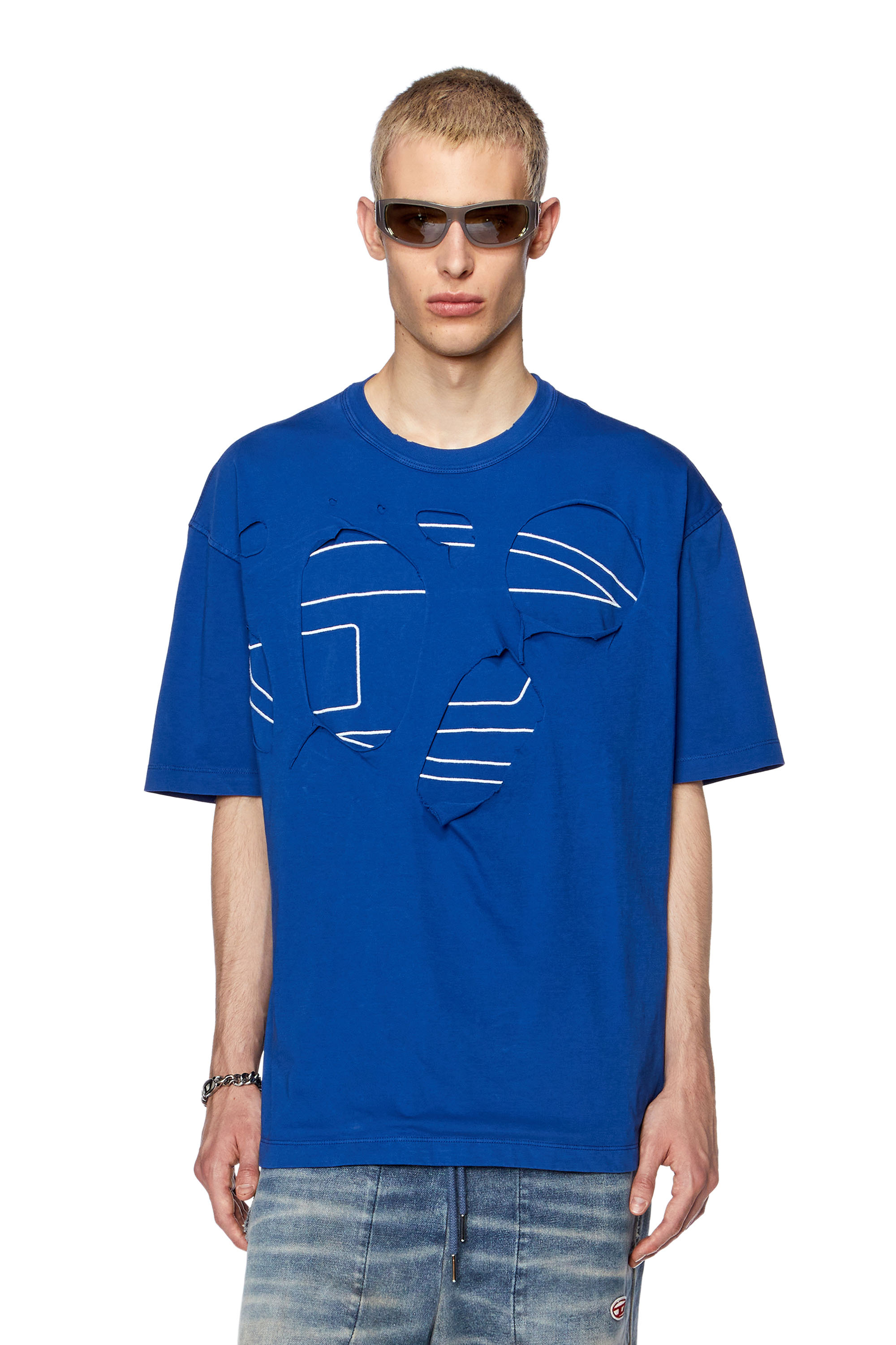 Diesel - T-STRAPOVAL, ブルー - Image 1