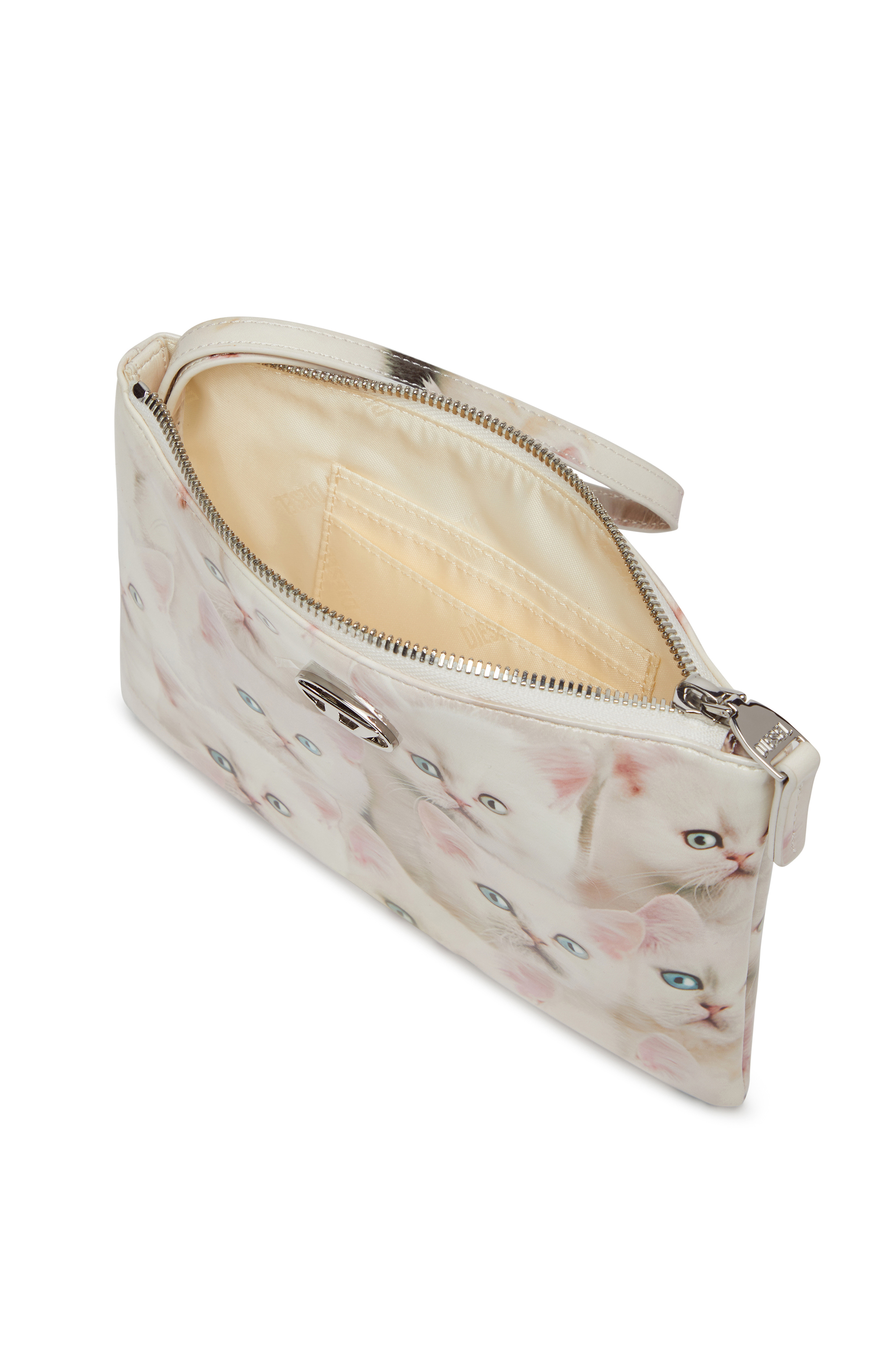 Diesel - PLAY POUCH II, Female's フラットポーチ in ホワイト - 4