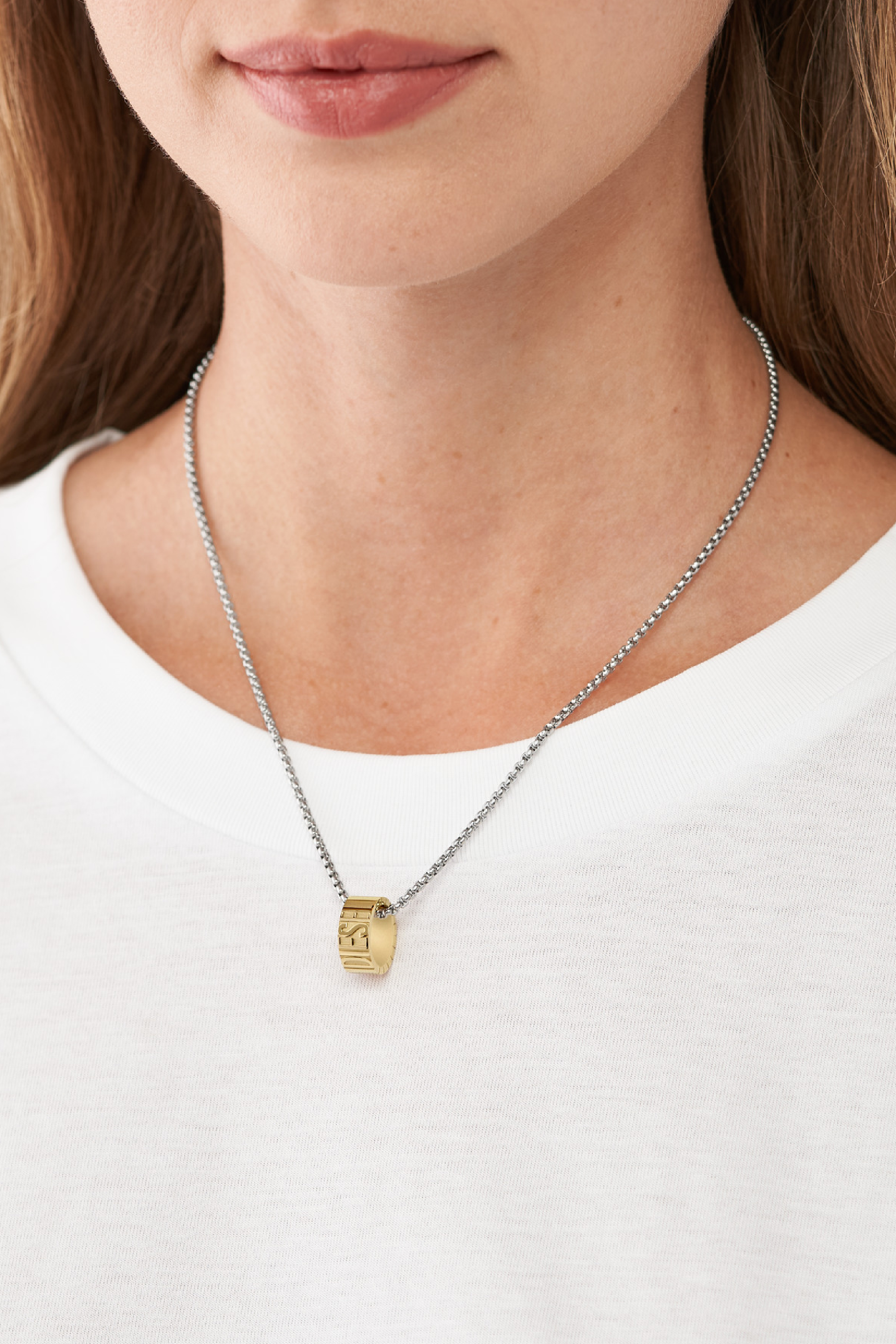 Diesel - DX1397, Male's ジュエリー ネックレス in ゴールド - 3