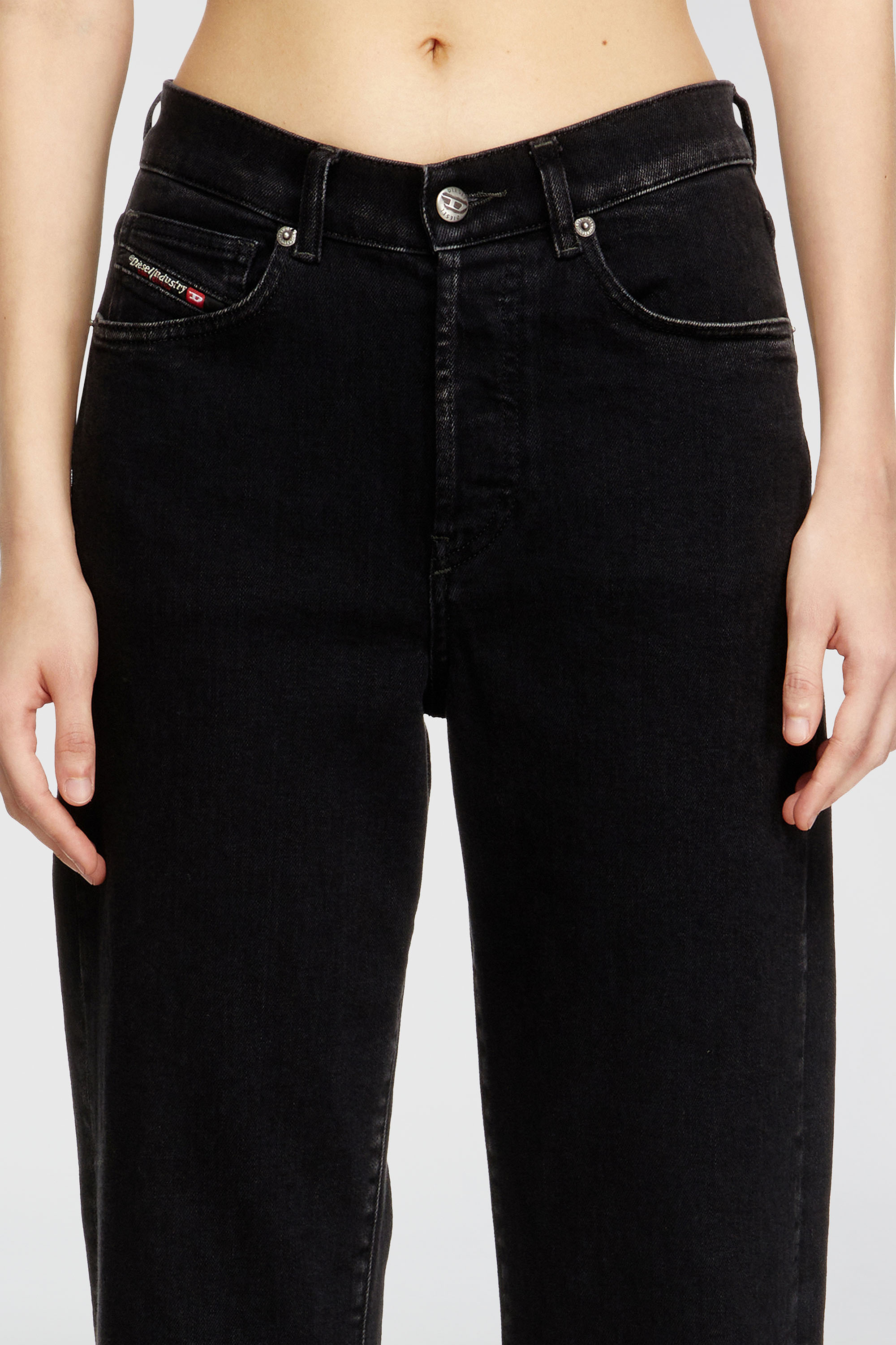 Diesel - Female's Regular Jeans 1971 D-Sent 09N89, ブラック/ダークグレー - 5