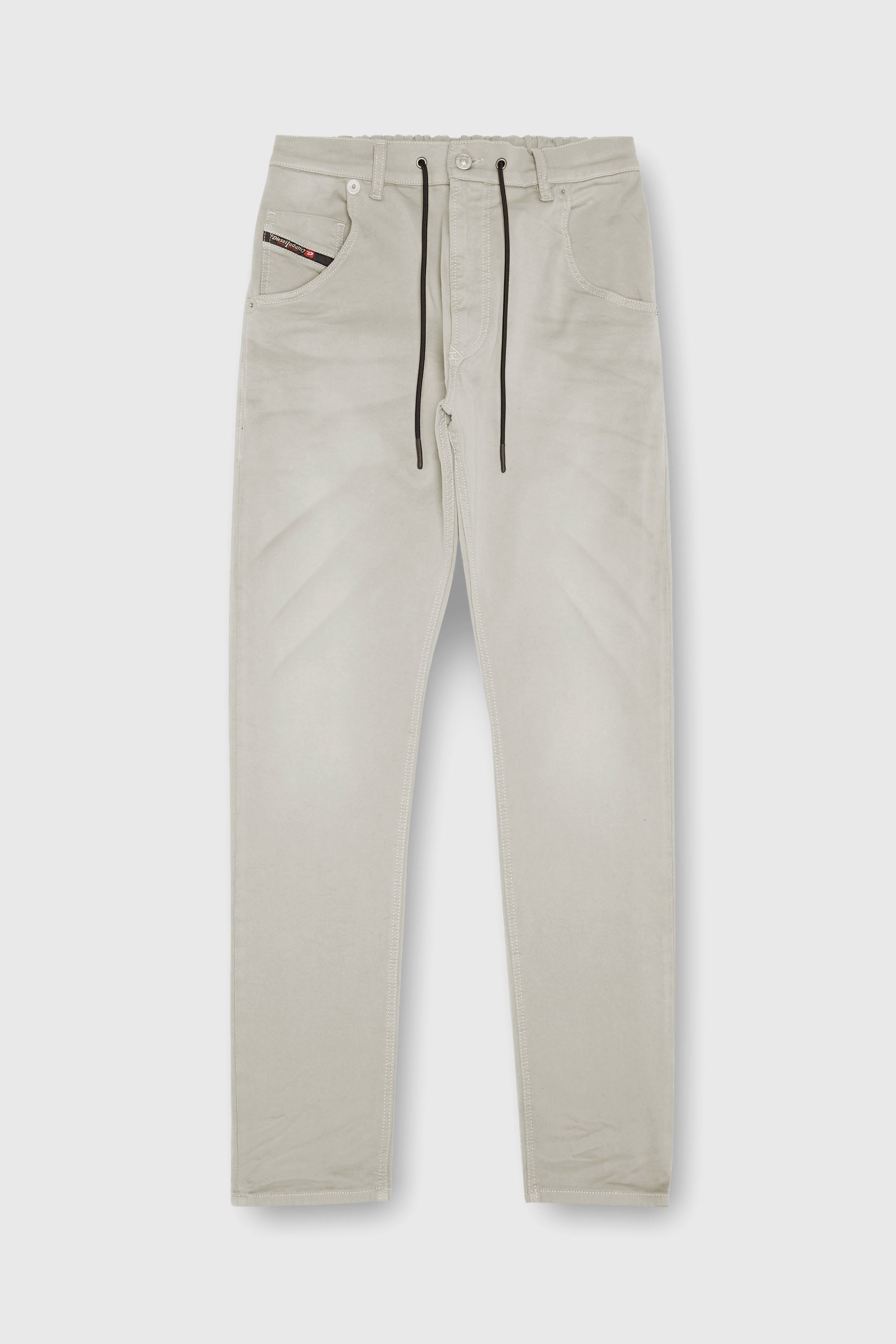 Diesel - Male's Regular 2032 D-Krooley Joggjeans&reg; 0670M, ライトグレー - 2