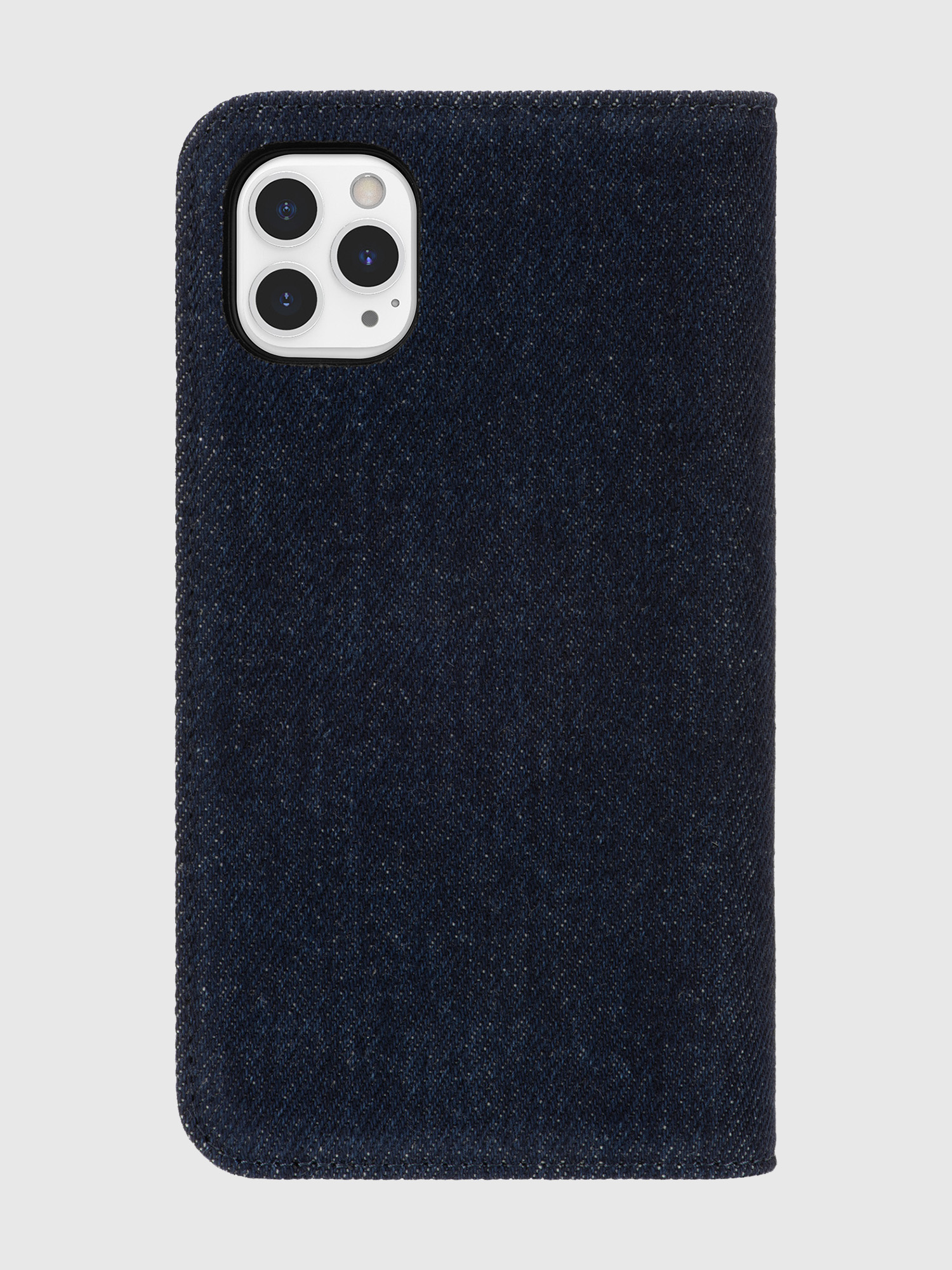 Diesel - DIPH-039-DENVL, Unisex's 2-in-1 folio case for iPhone 11 Pro Max in ブルージーンズ - 3
